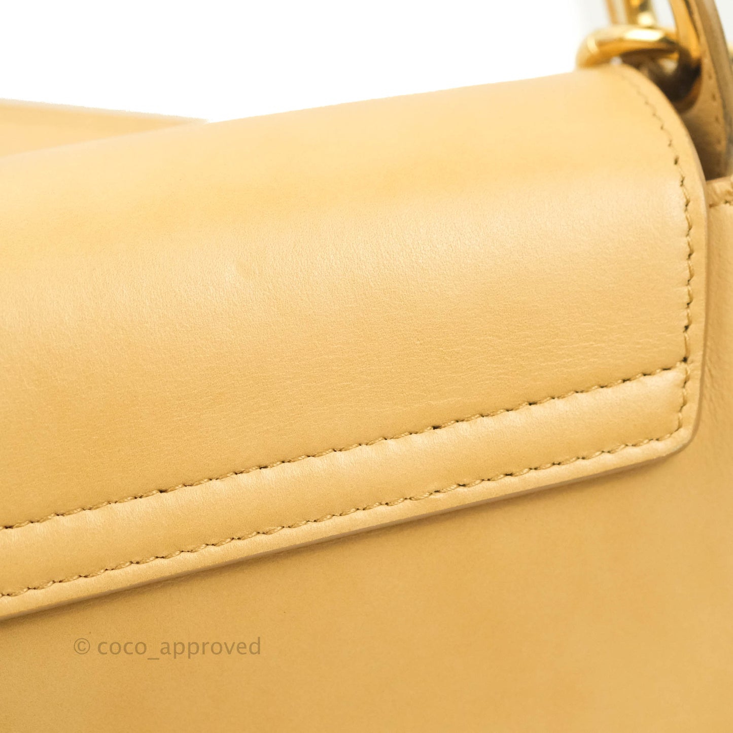 Chloé Small Tess Bag Beige Calfskin