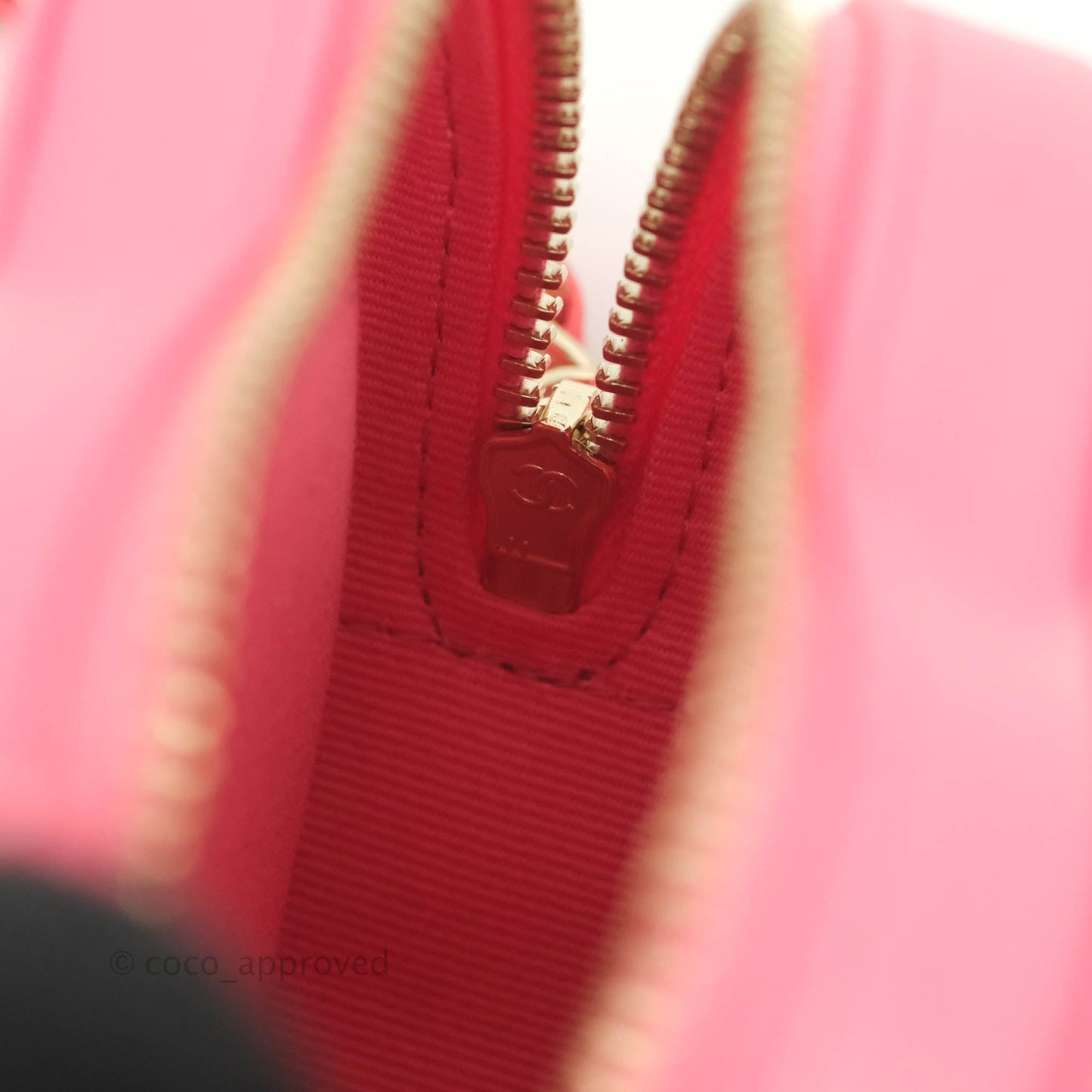 Chanel Mini Heart Belt Bag Pink Lambskin Gold Hardware 22S