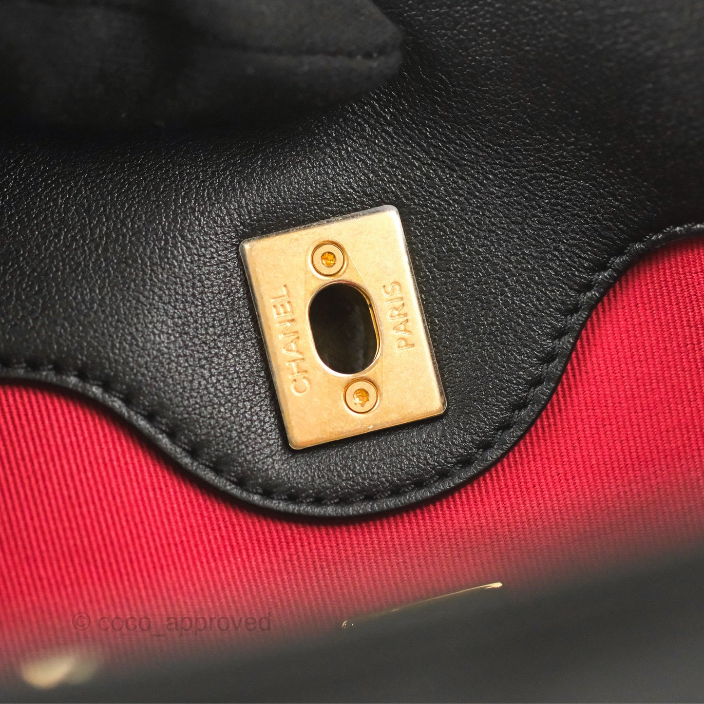 Chanel Large Stitched Easy Mood Hobo Black Calfskin