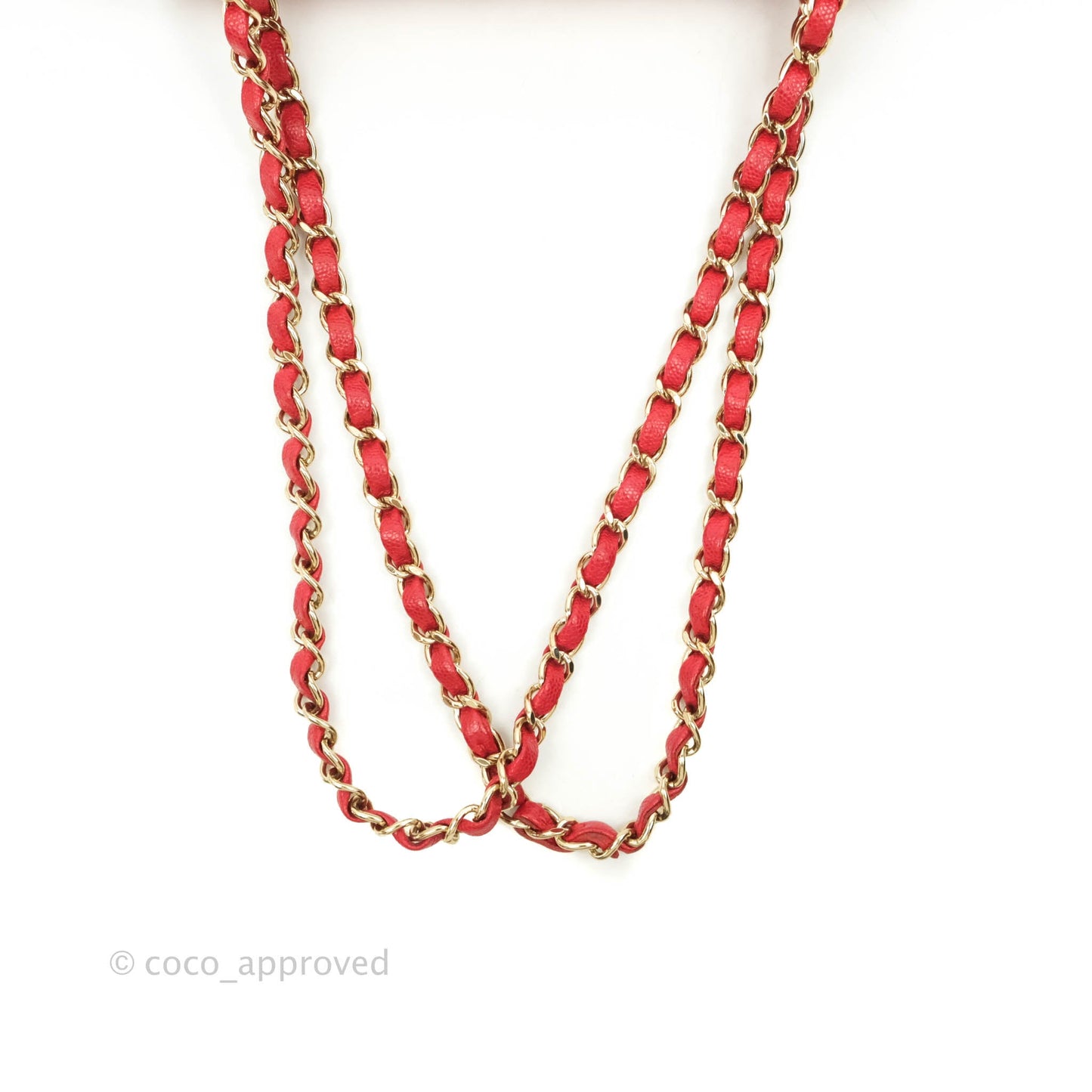 Chanel Classic Small S/M Flap Red Caviar Gold Hardware