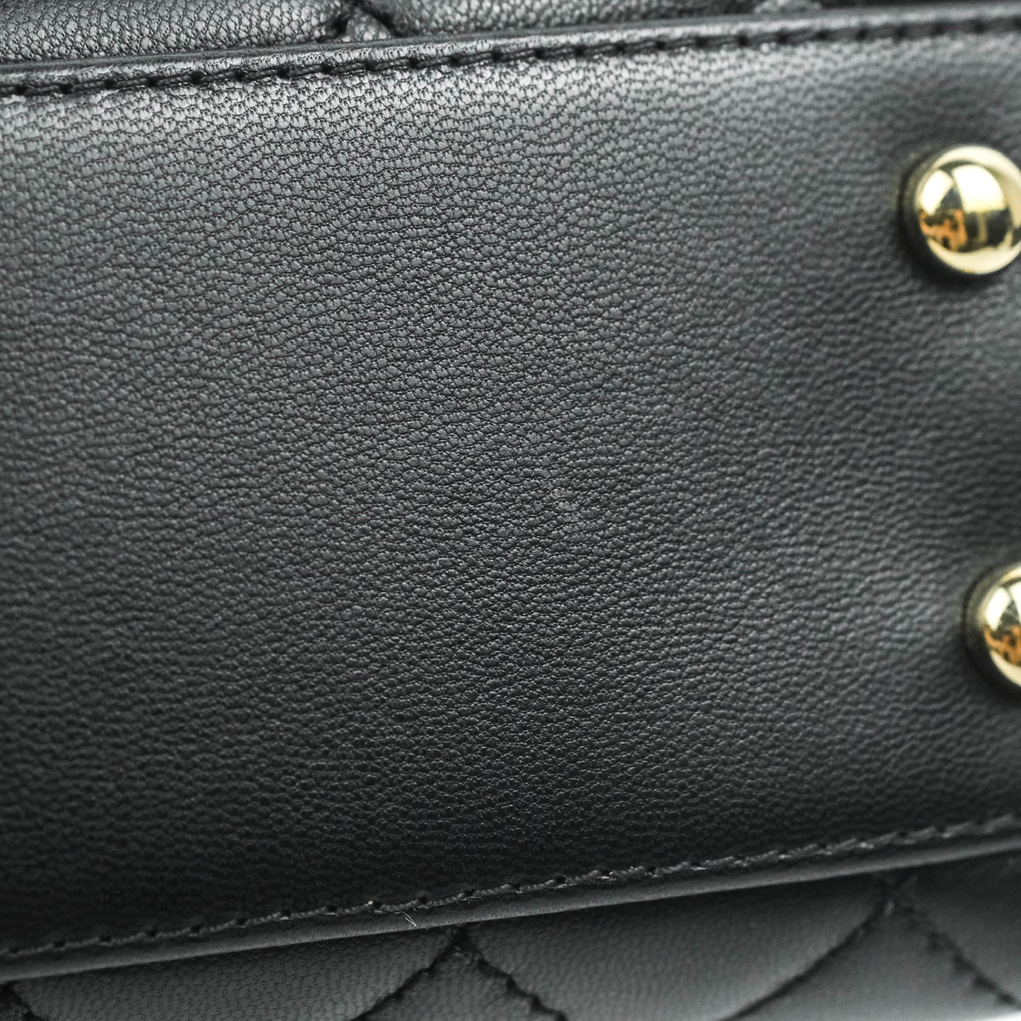 Chanel Quilted Mini Rainbow Coco Handle Bag Lambskin Black Gold Hardware