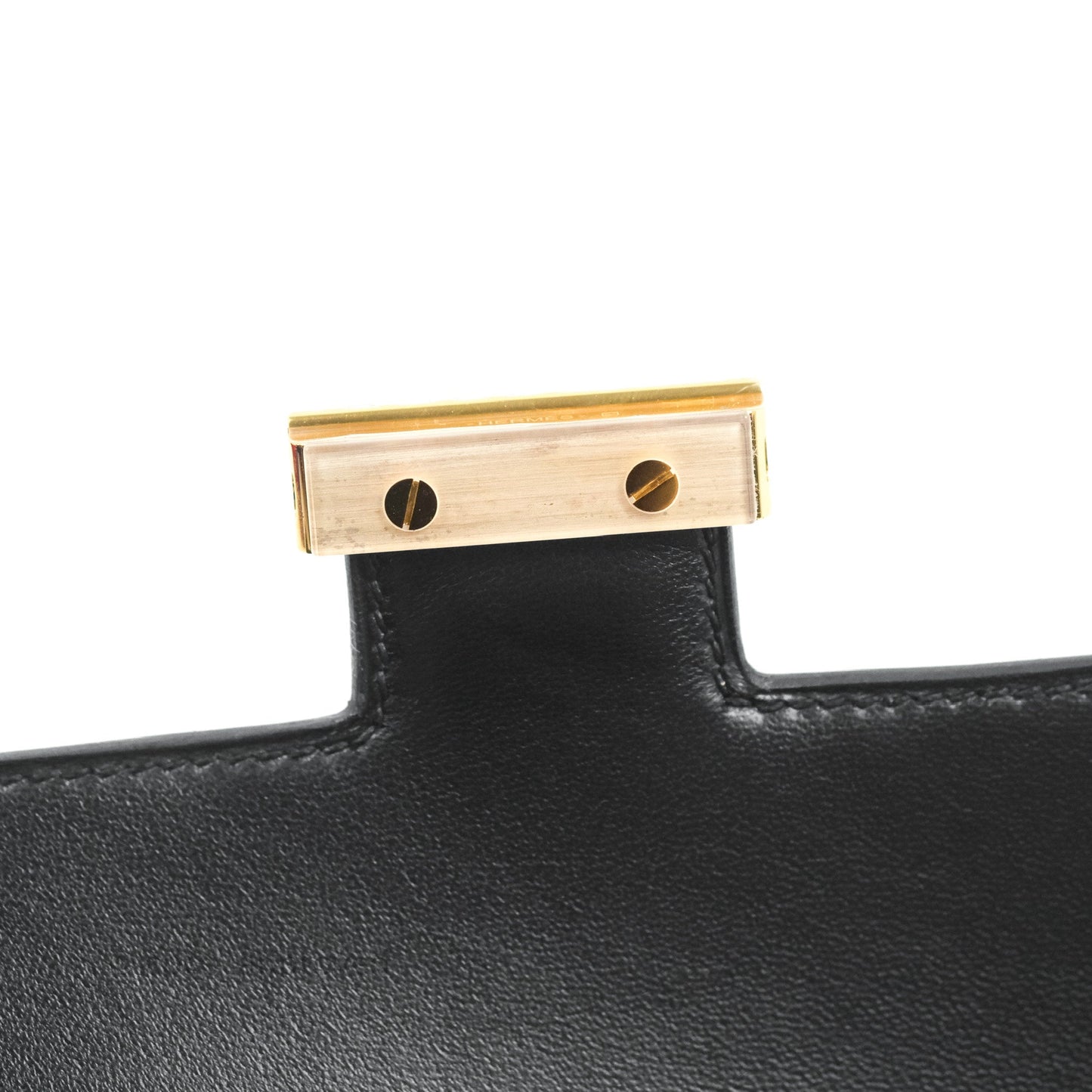 Hermès Constance Mini 18cm Black Box Leather Gold Hardware
