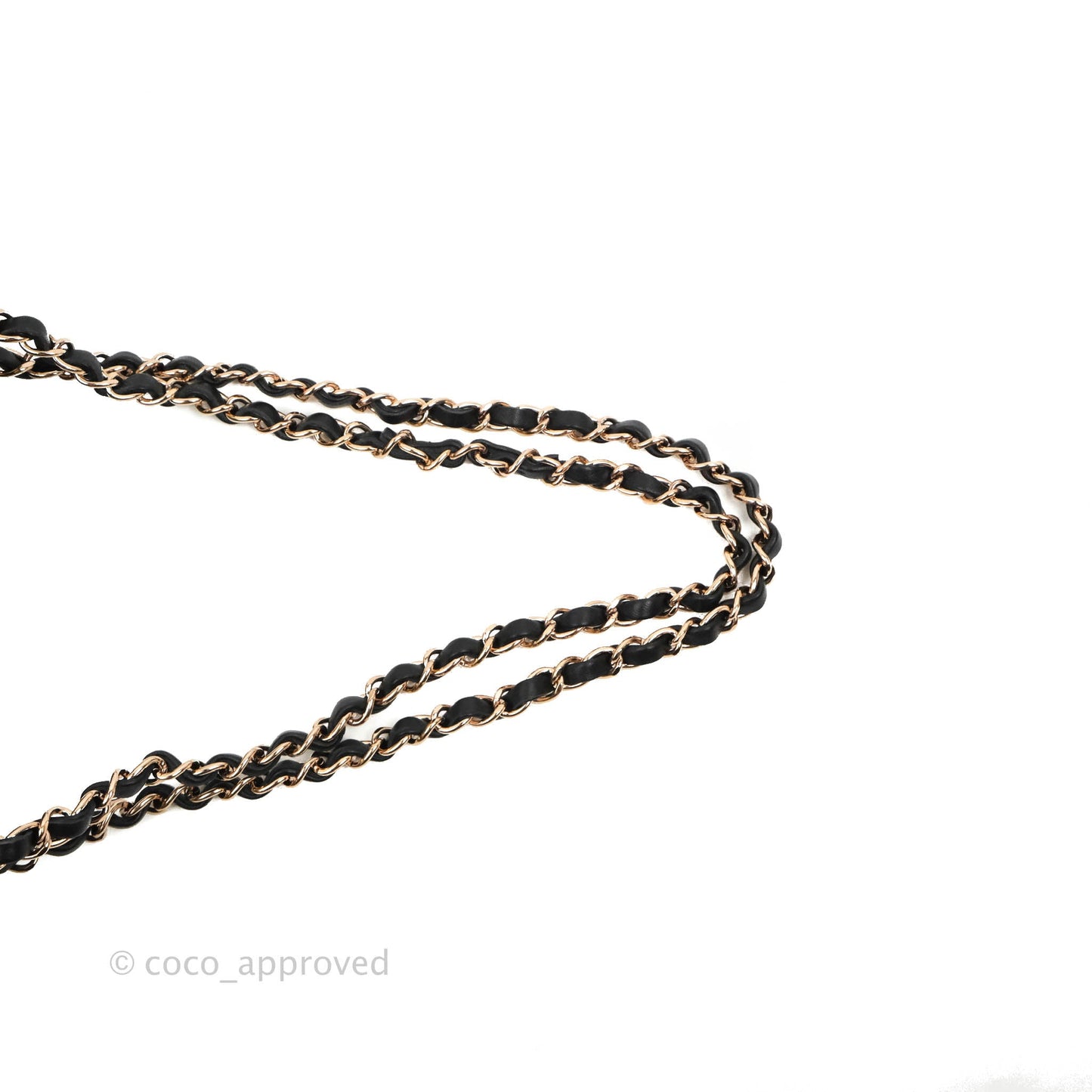 Chanel Classic Small S/M Flap Black Lambskin Rose Pink-Gold Hardware