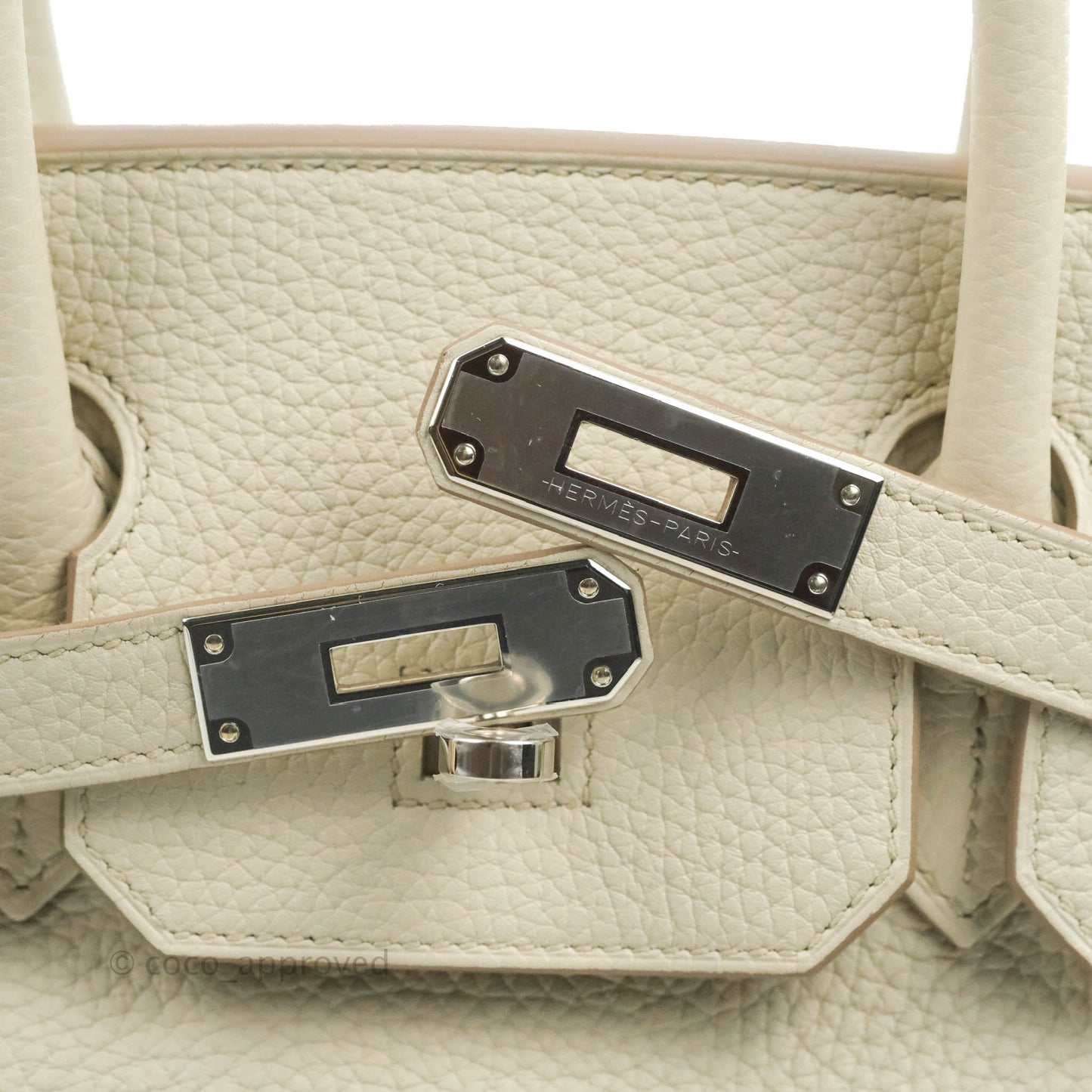 Hermès Birkin 30 Beton Clemence Palladium Hardware