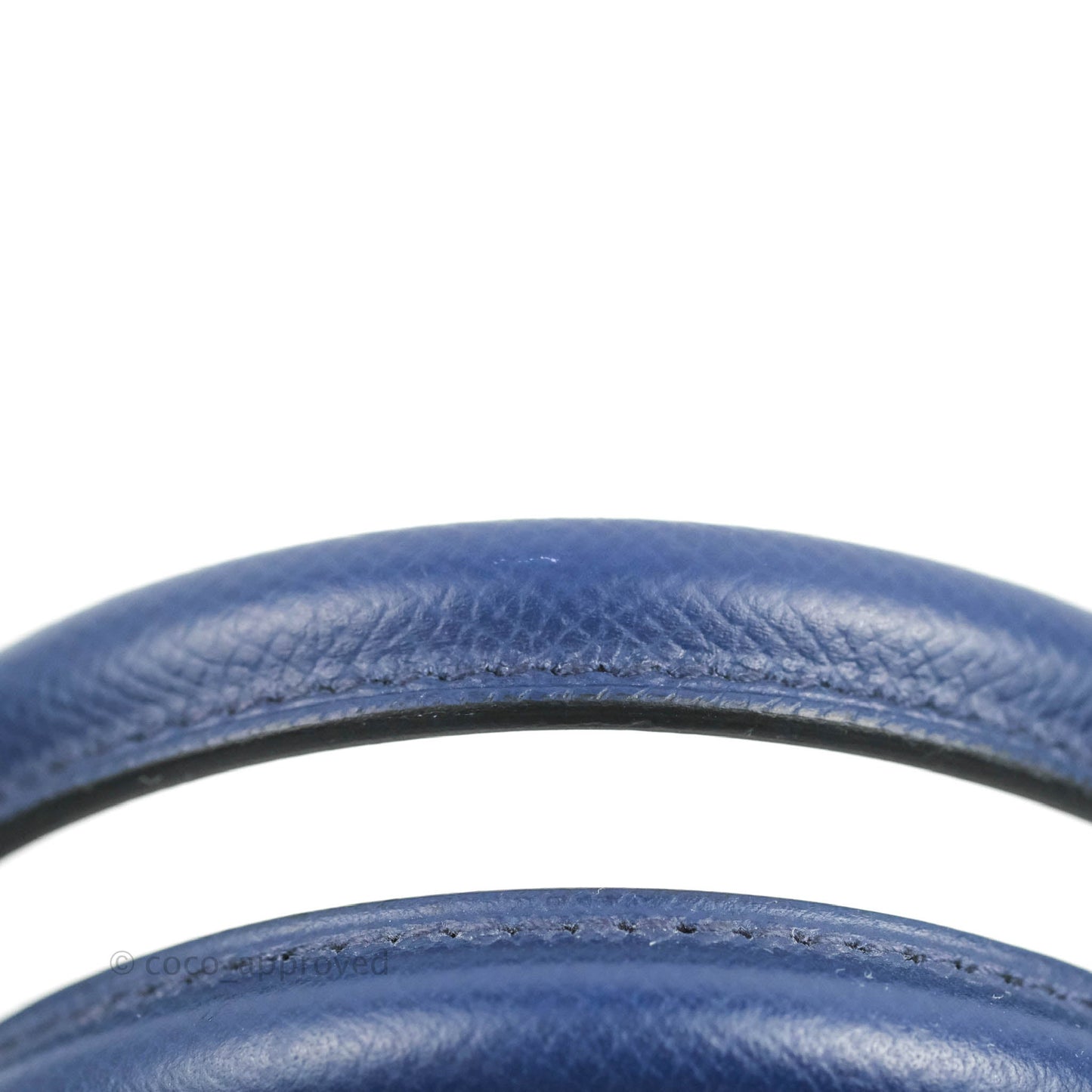 Hermès Birkin 30 Blue Sapphire Epsom Palladium Hardware
