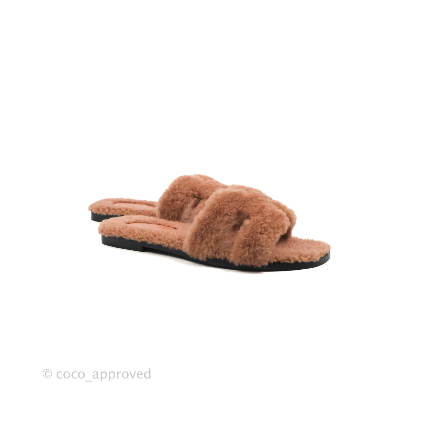 Hermès Teddy Oran Sandals in Rose Aube Size 36.5