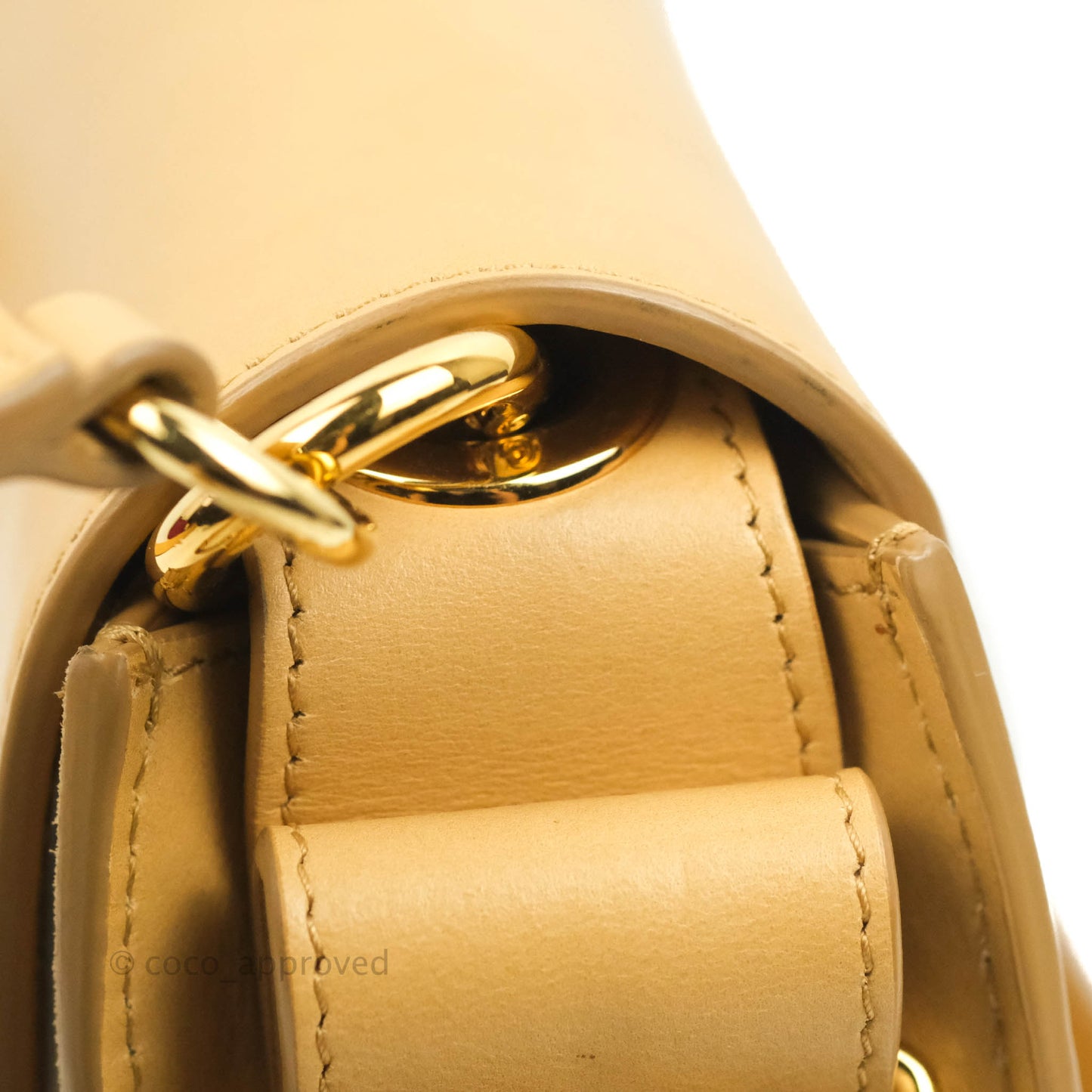 Chloé Small Tess Bag Beige Calfskin
