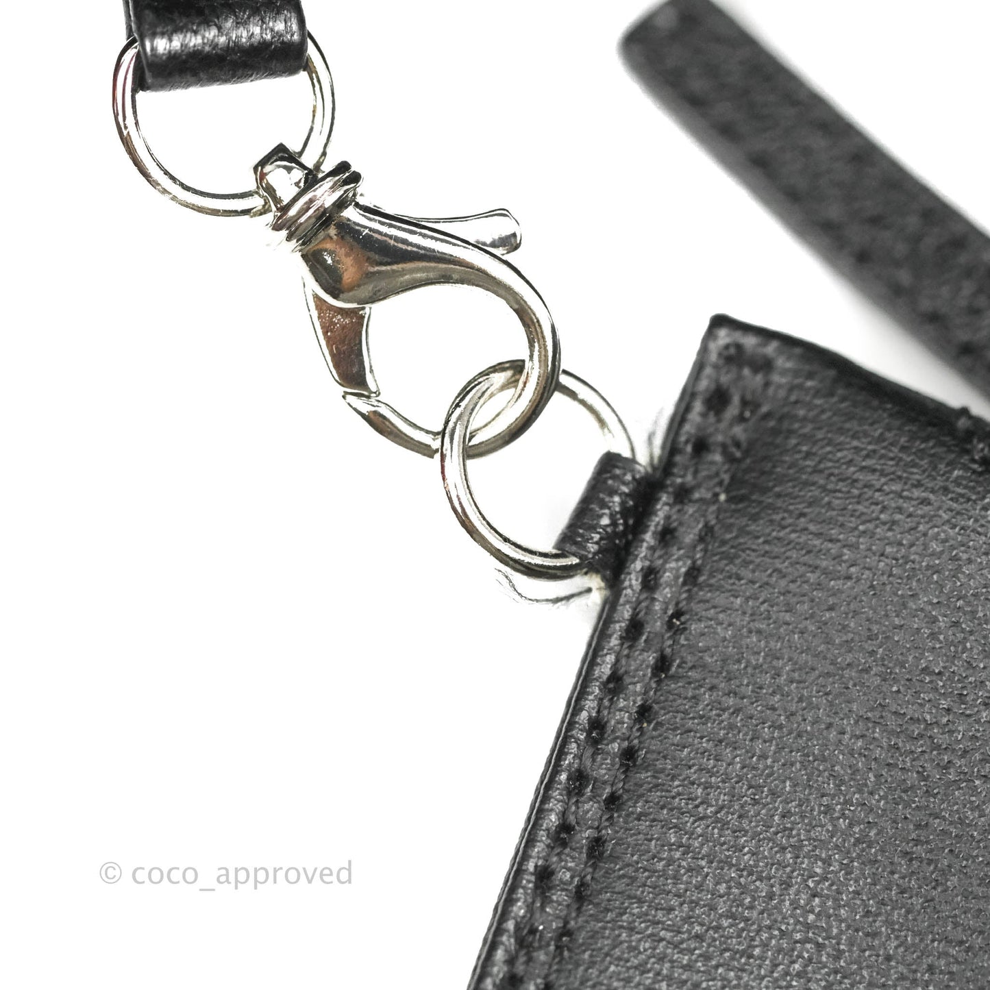 Chanel Quilted Large Paris Biarritz Tote Black Coated Canvas