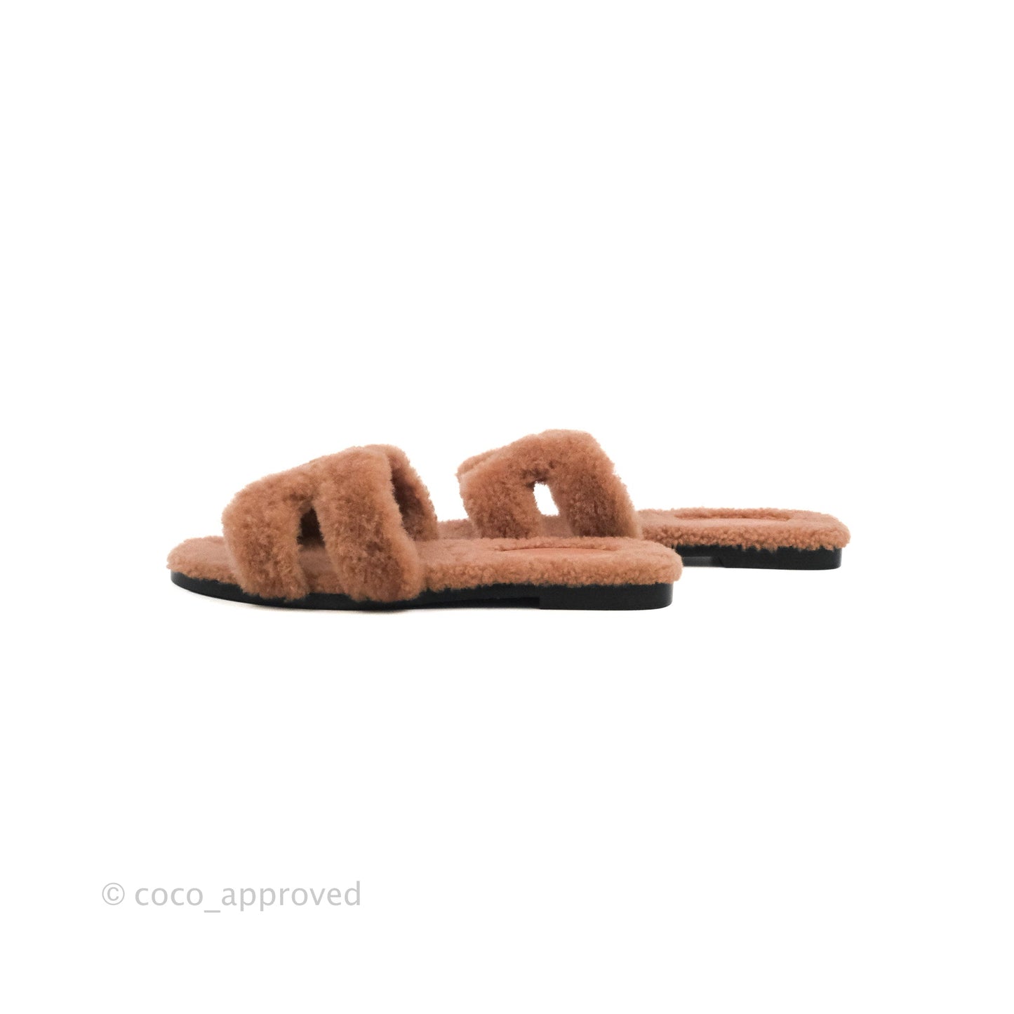 Hermès Teddy Oran Sandals in Rose Aube Size 36.5