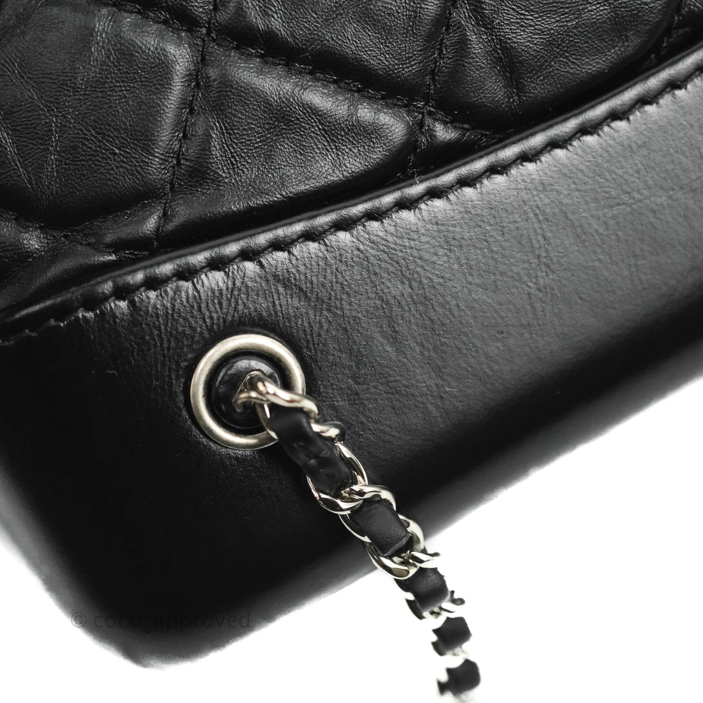 Chanel Small Gabrielle Backpack Black Aged Calfskin
