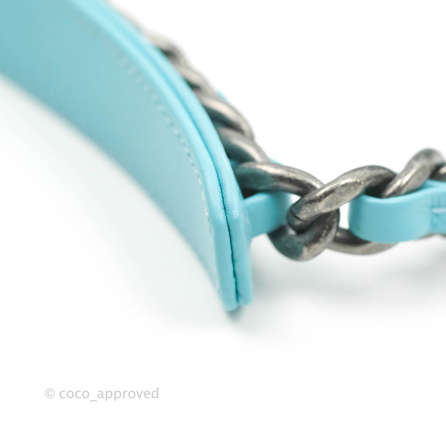 Chanel 19 Small Blue Denim Mixed Hardware