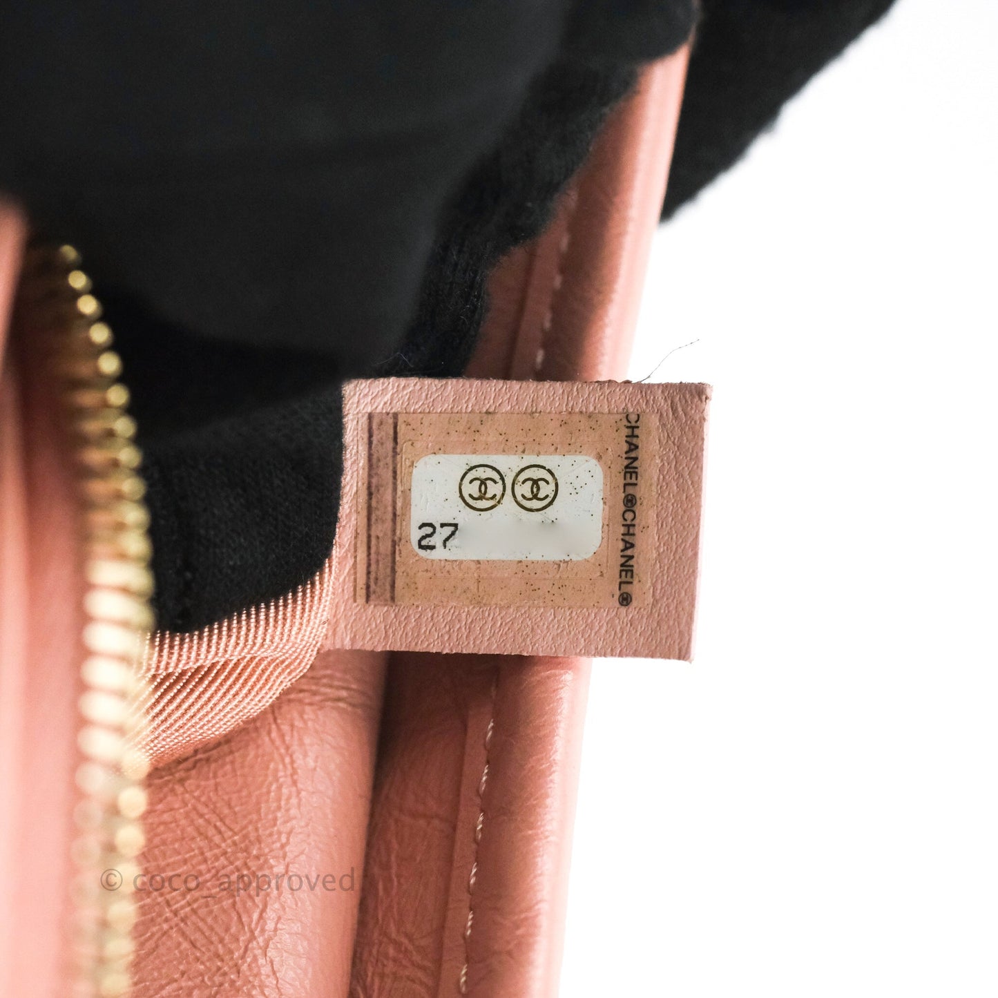 Chanel Quilted Small Gabrielle Hobo Pink Aged Calfskin