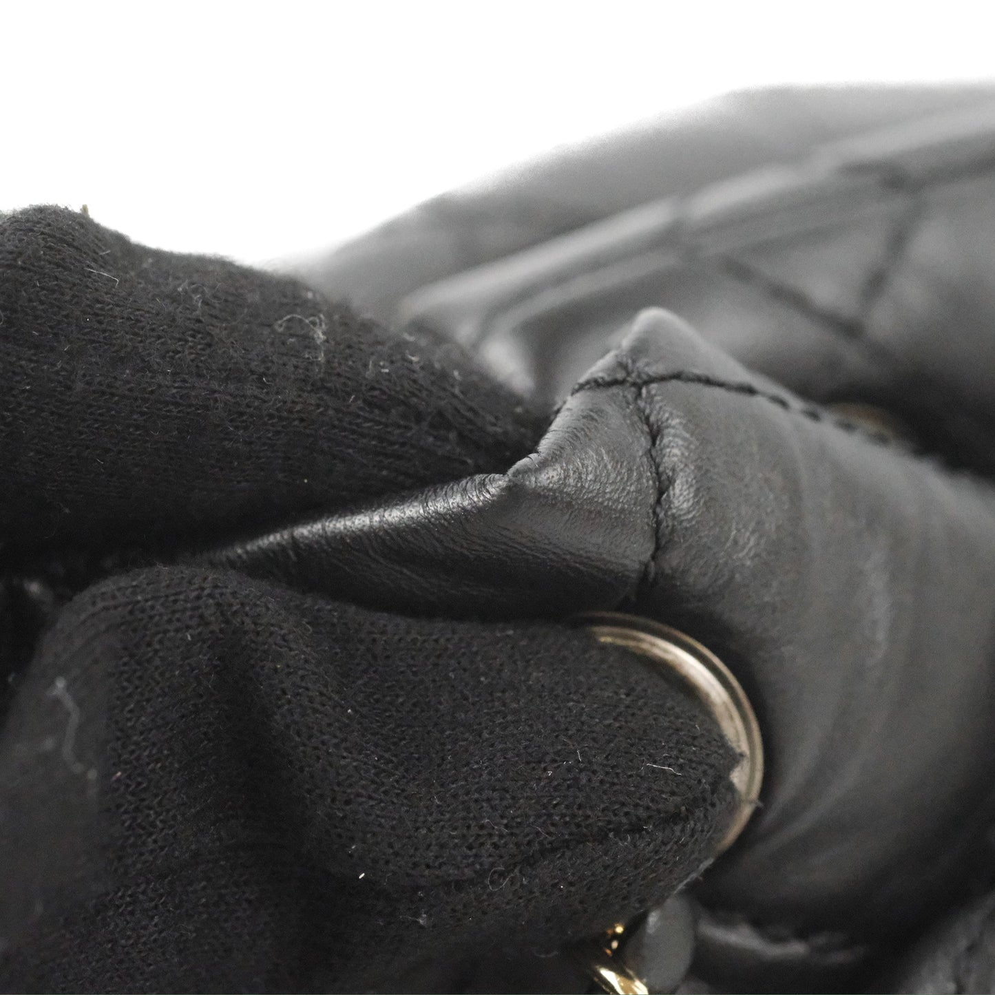 Chanel Small Gabrielle Backpack Black Aged Calfskin