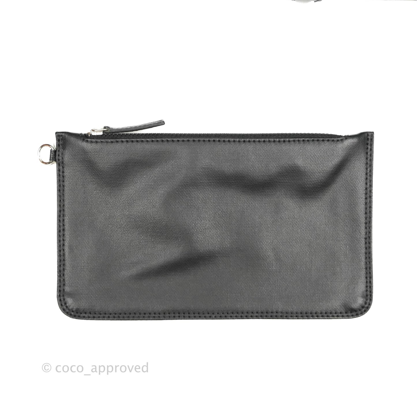 Chanel Quilted Large Paris Biarritz Tote Black Coated Canvas