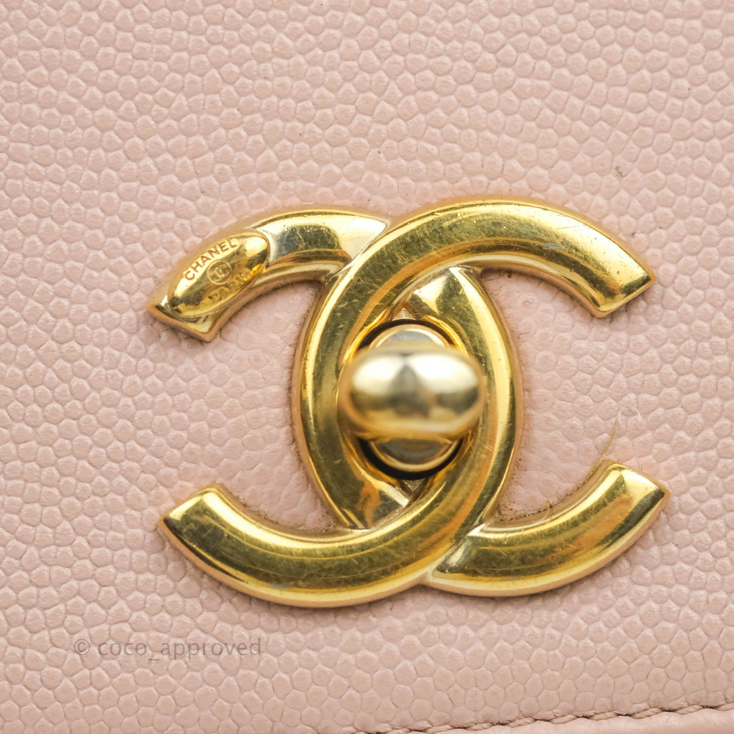 Chanel Quilted Medium Business Affinity Flap Pink Caviar Gold Hardware