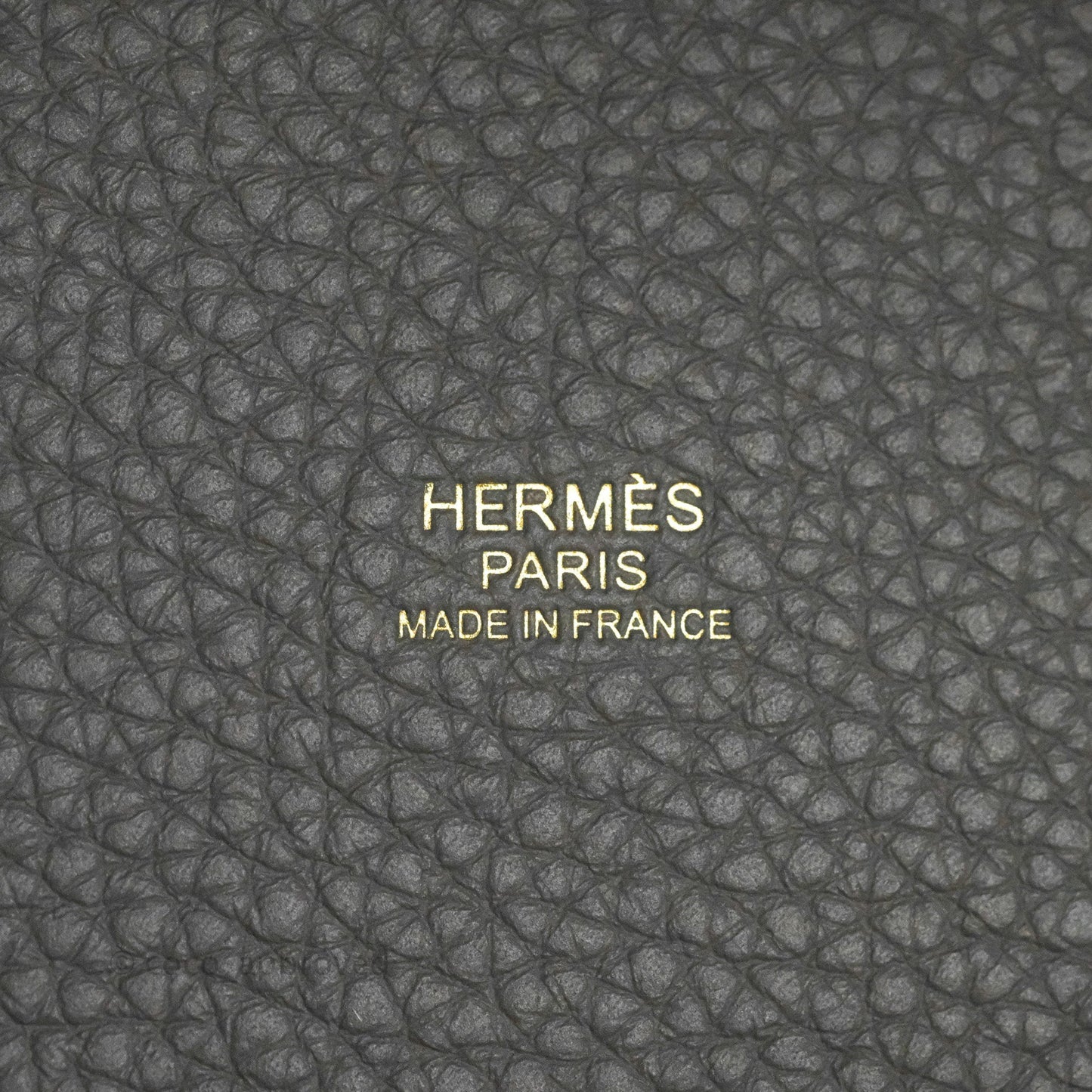 Hermès Picotin Lock 18 Gris Meyer 0L Clemence Gold Hardware