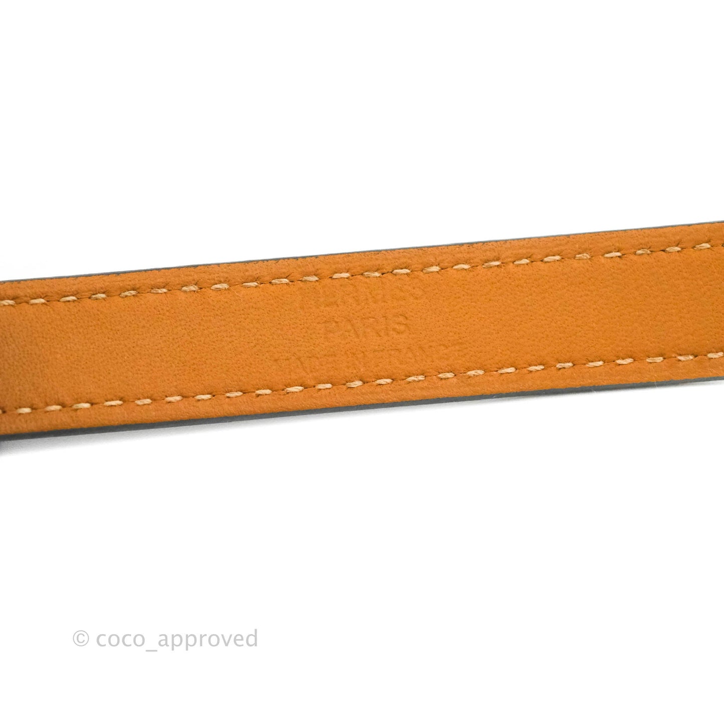 Hermès Kelly Double Tour Swift Bracelet in Black Gold Hardware