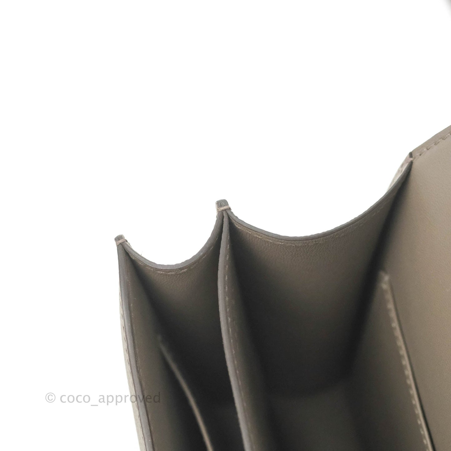 Hermès Constance Mini 18cm 8F Gris Etain Epsom Gold Hardware