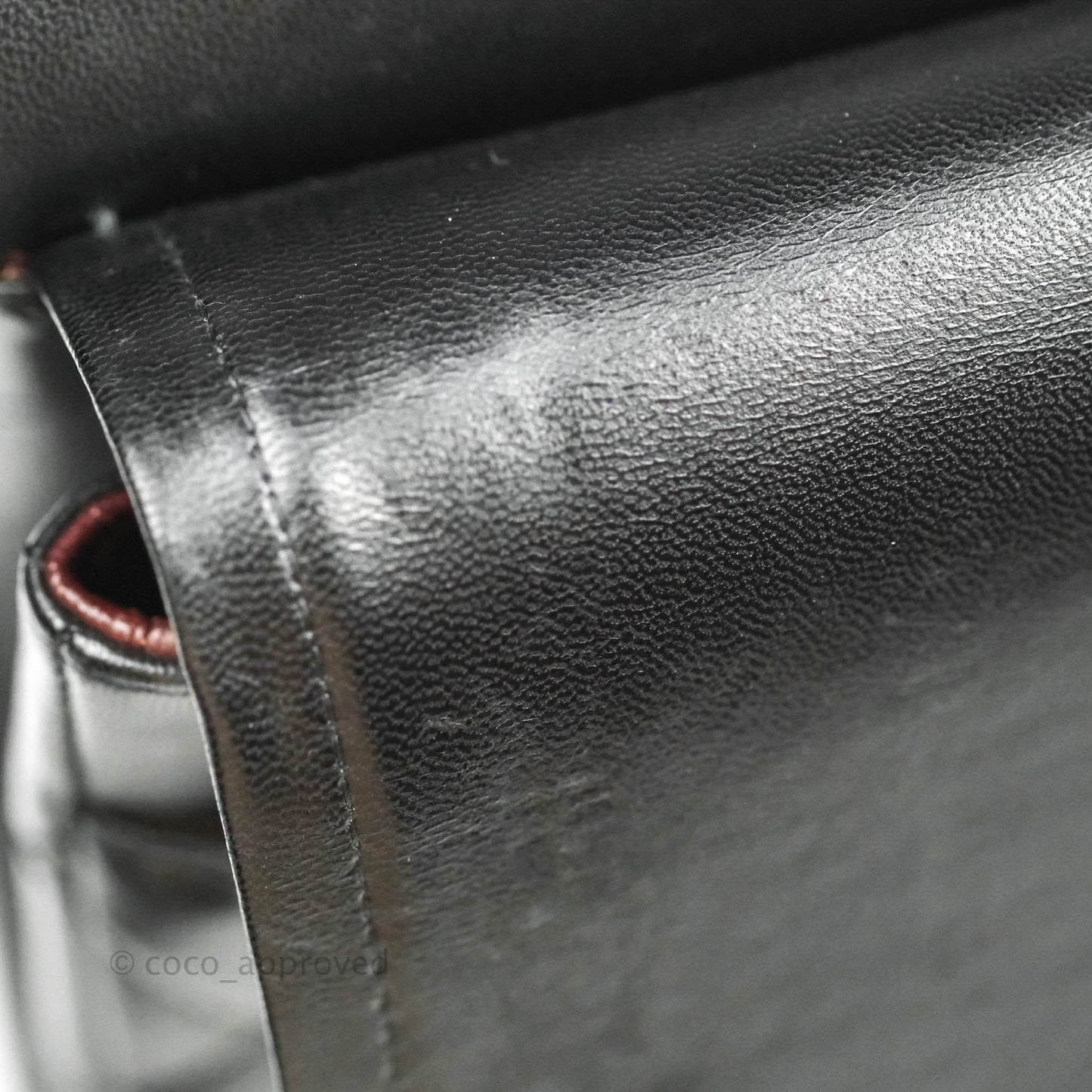 Chanel Jumbo Double Flap Black Lambskin Silver Hardware⁣⁣