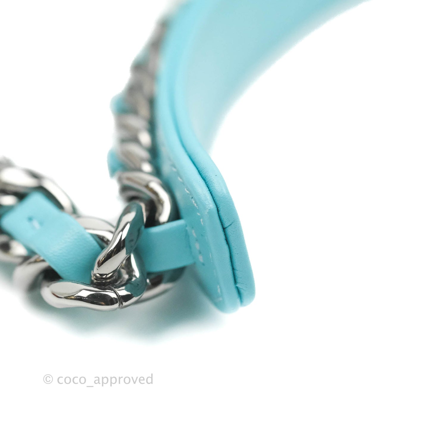 Chanel 19 Small Blue Denim Mixed Hardware