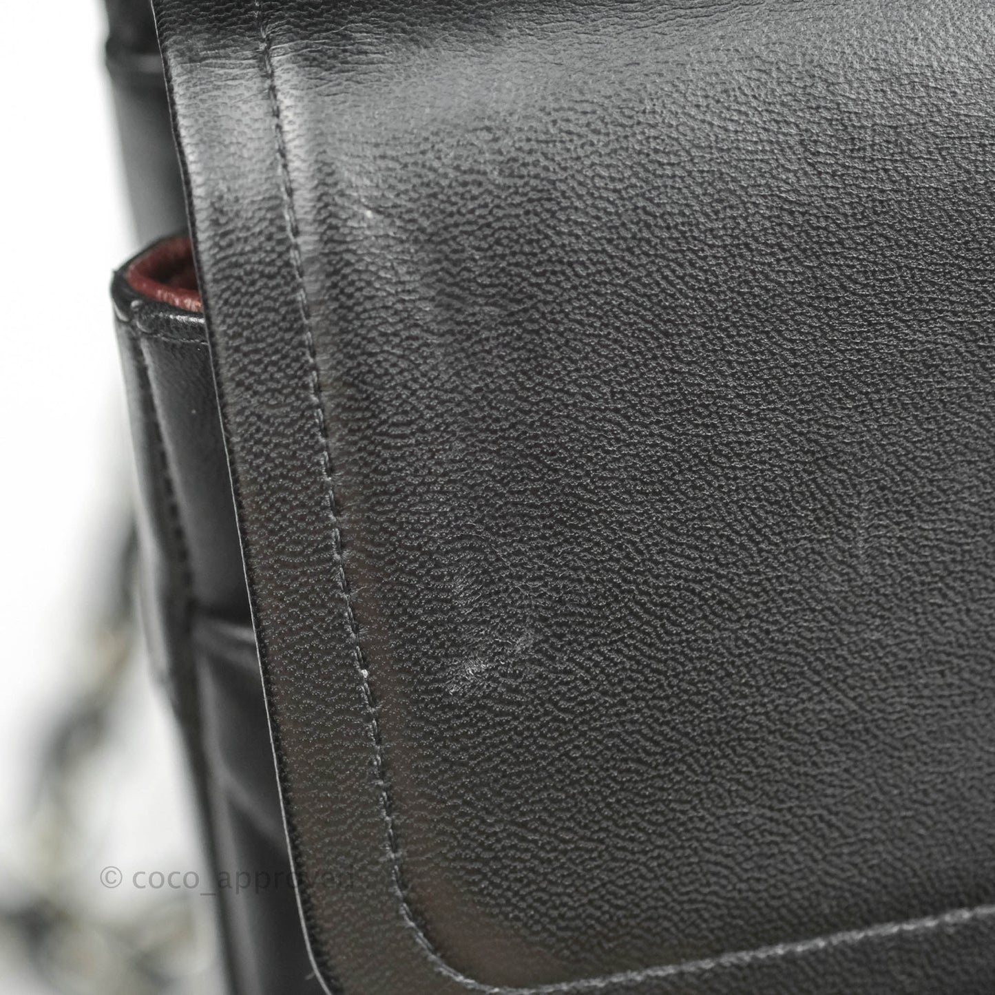 Chanel Jumbo Double Flap Black Lambskin Silver Hardware⁣⁣
