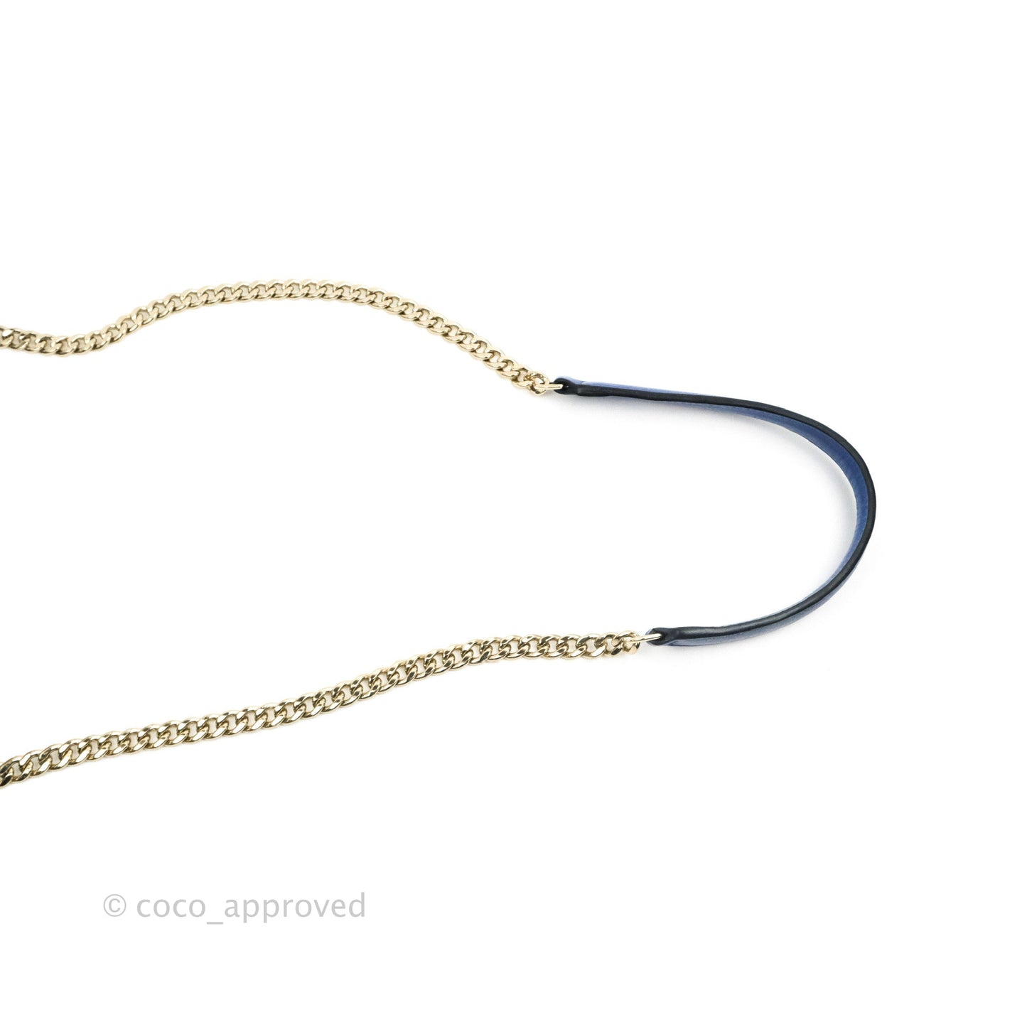 Loewe Avenue Chain Bag Anagram Blue