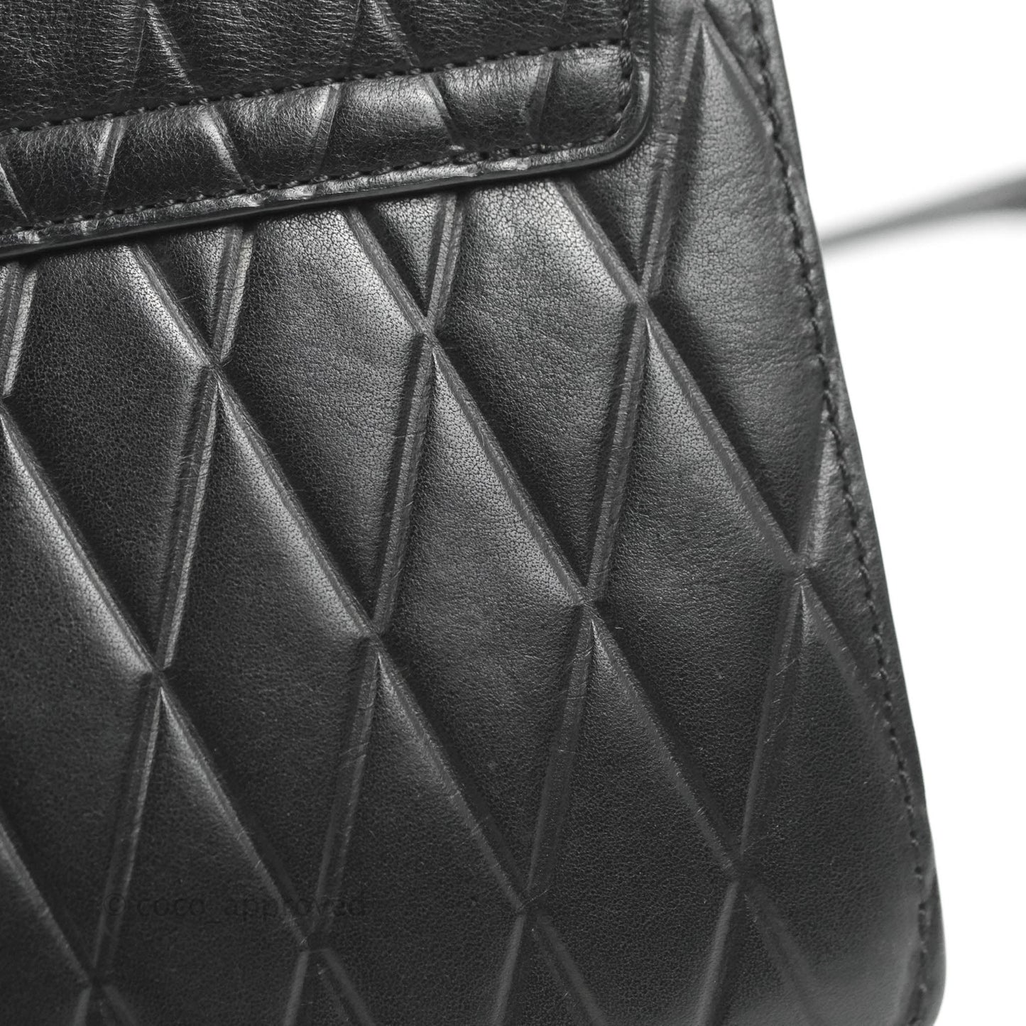 Chloe Small Faye Shoulder Bag Quilted Black Calfskin