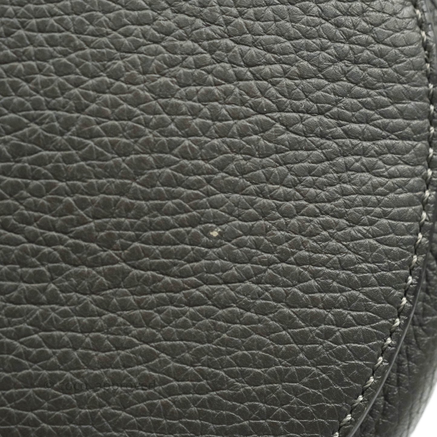 Celine Big Bag Nano Bucket Grey Grained Calfskin