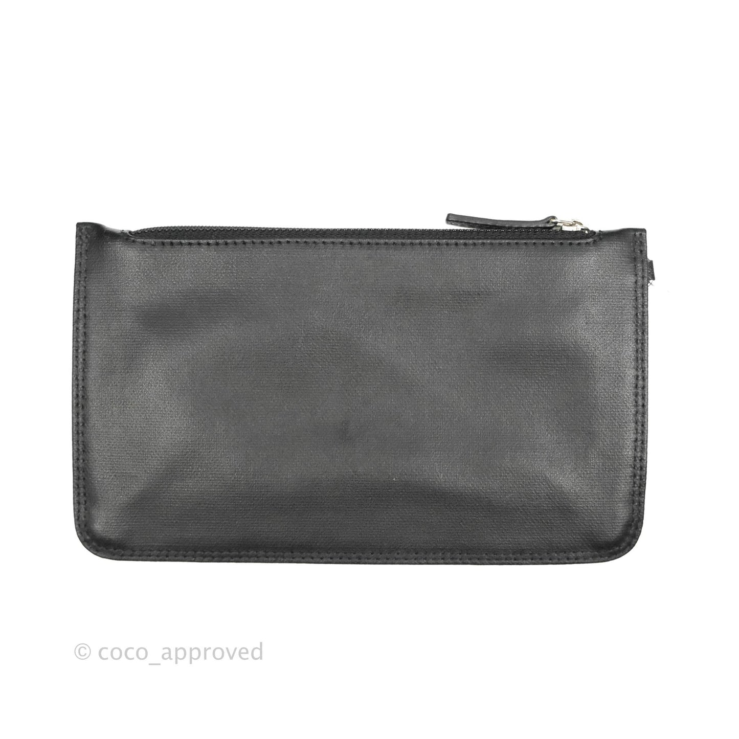 Chanel Quilted Large Paris Biarritz Tote Black Coated Canvas