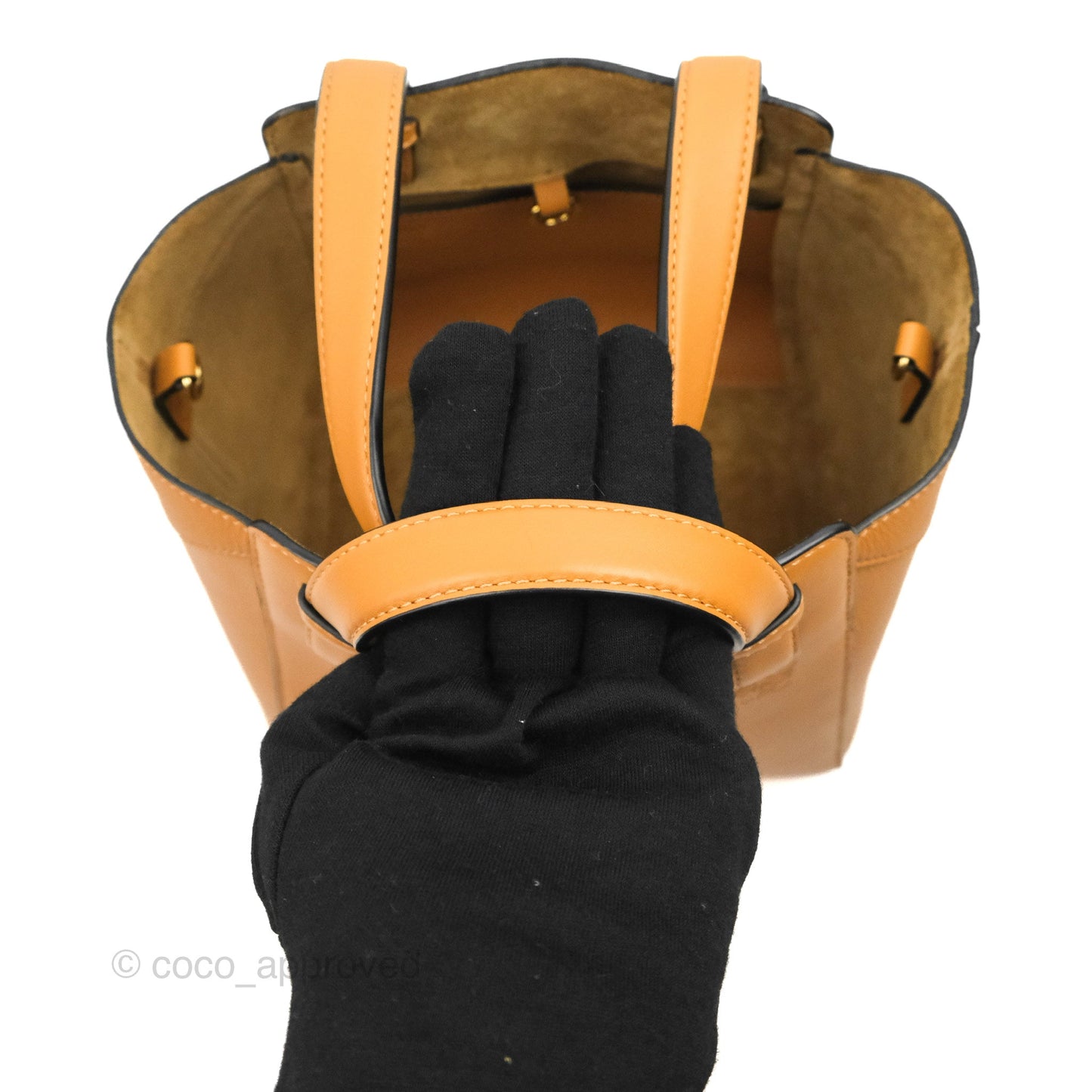 Loewe Hammock Nugget Bag Warm Desert Calfskin