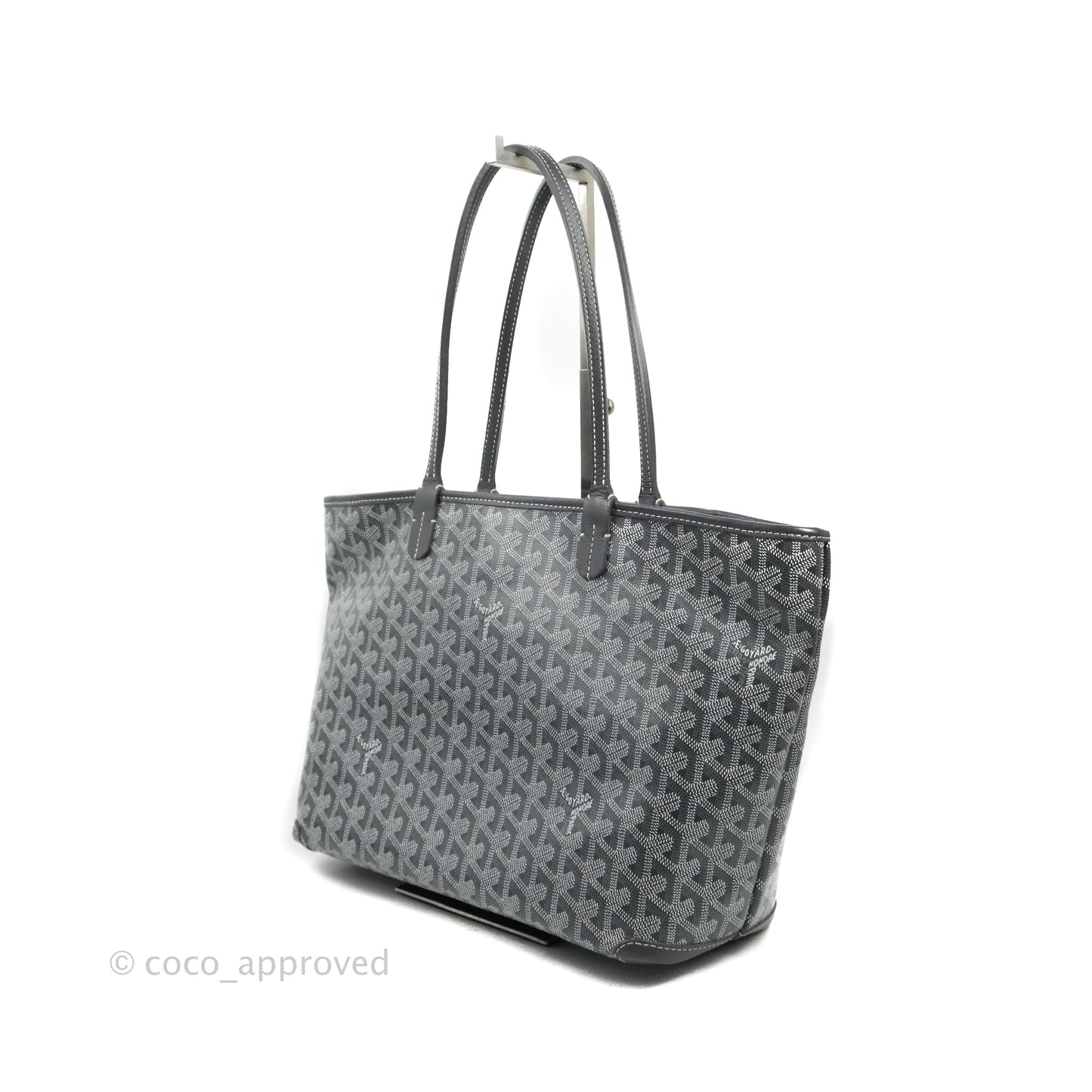 Goyard Artois Grey Goyardine Canvas PM⁣⁣⁣⁣⁣⁣⁣⁣⁣⁣⁣⁣⁣⁣⁣⁣⁣⁣⁣⁣