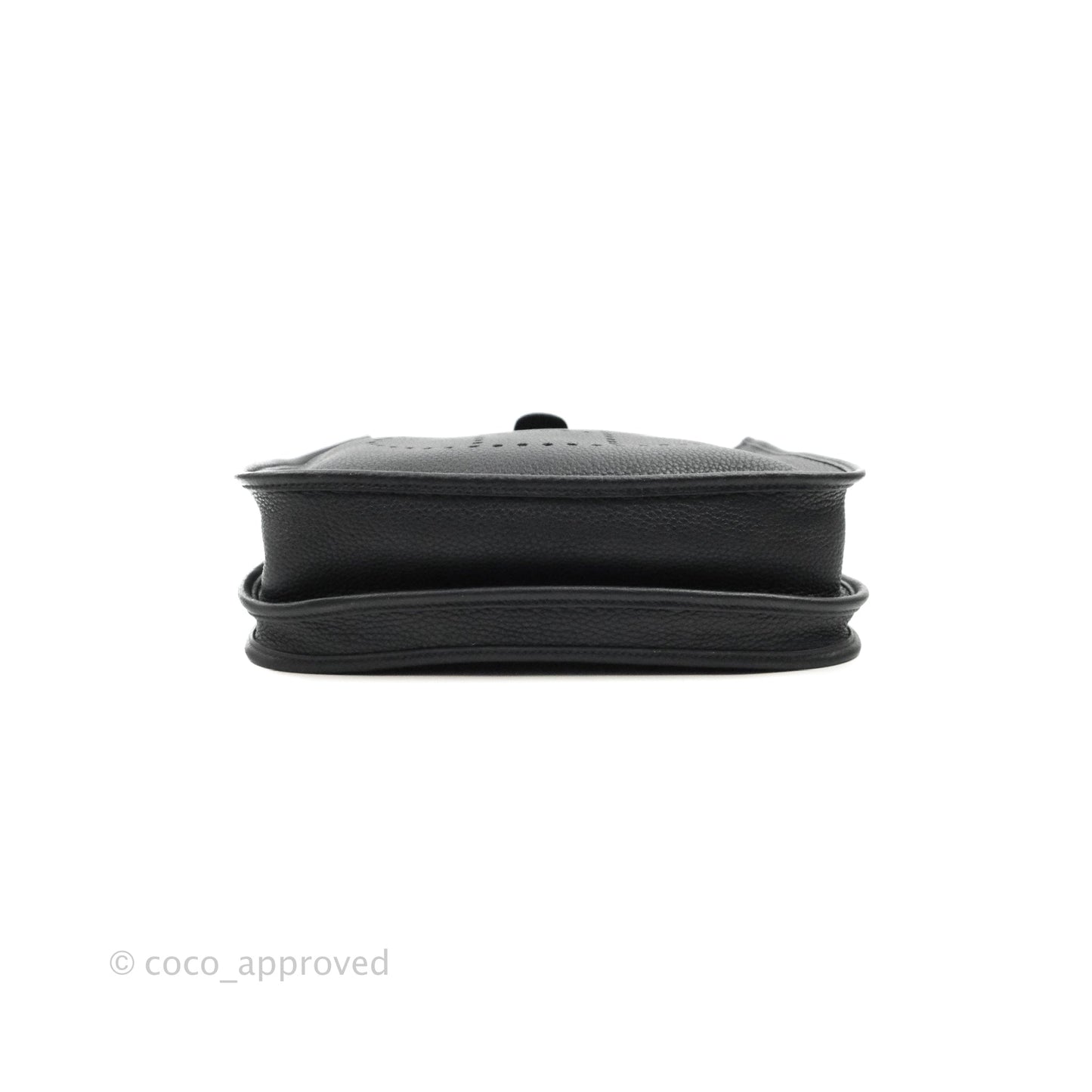 Hermes Evelyne III 29 Black Clemence Silver Hardware