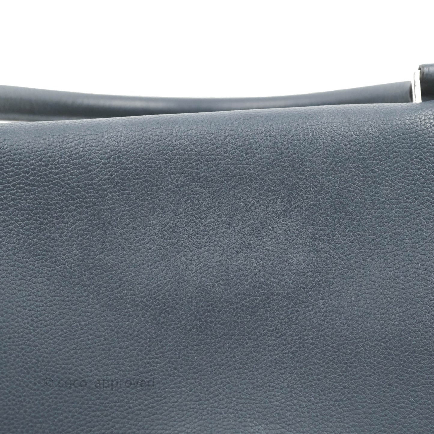 Celine Small Sleek Trapeze Navy Calfskin
