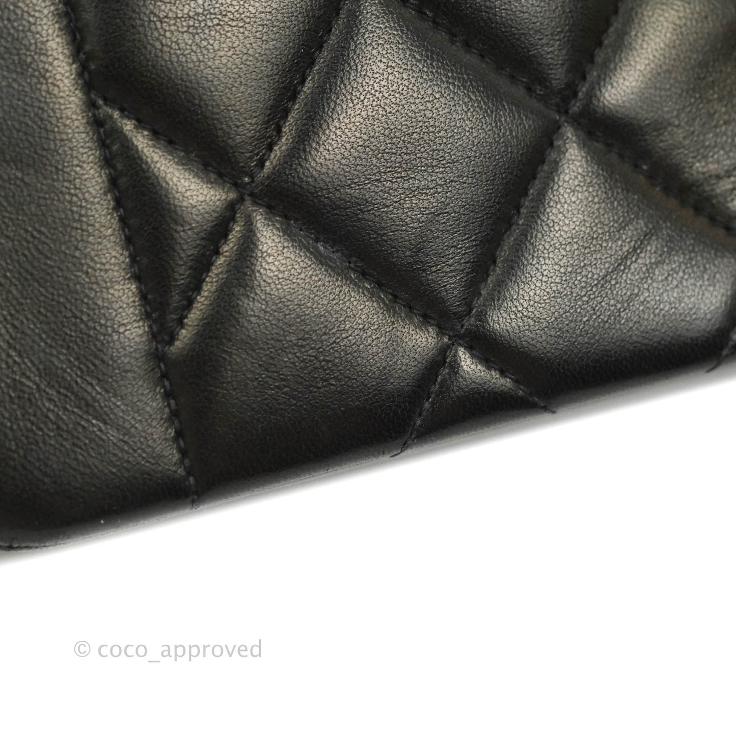 Chanel Vintage Quilted Medium Classic Diana Flap Bag Black Lambskin 24K Gold Hardware