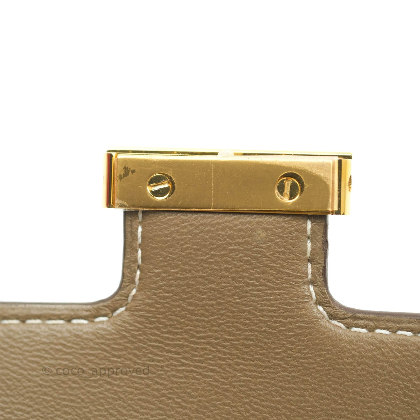 Hermès Constance Long To Go Wallet Epsom Gold Hardware