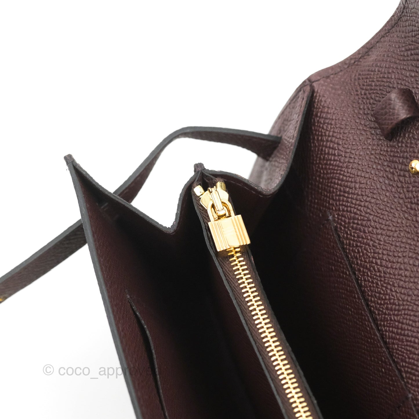 Hermès Kelly To Go Wallet Rouge Sellier Epsom Gold Hardware