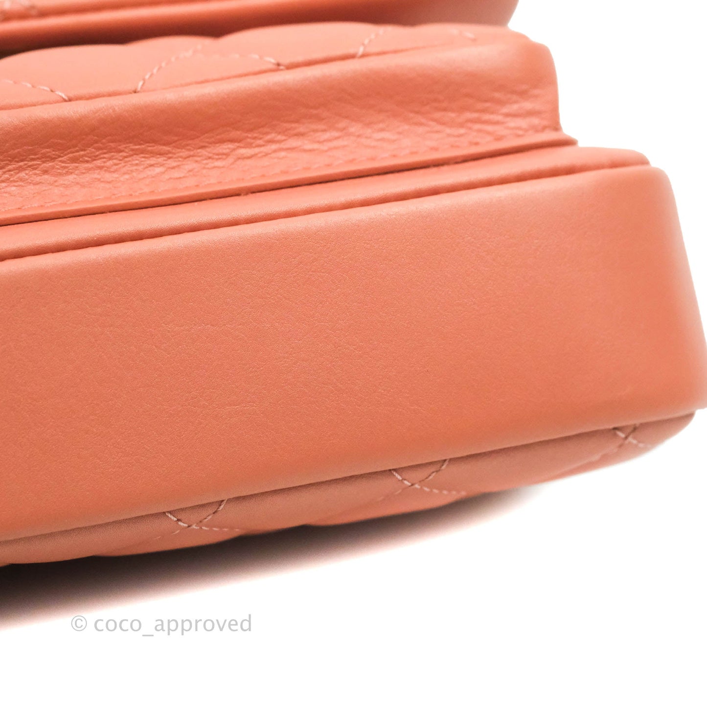 Chanel Mini Flap Bag With Top Handle Pink Lambskin Gold Hardware 20C