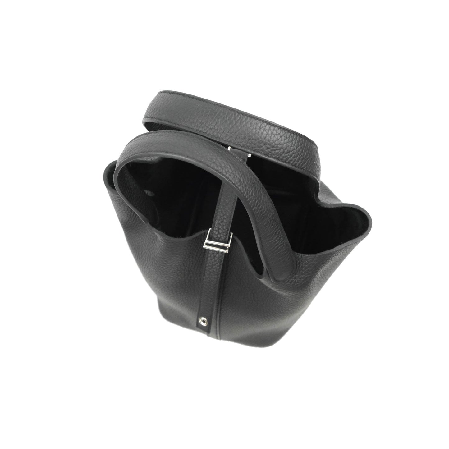 Hermès Taurillon Clemence Picotin Lock 18 PM Black Palladium Hardware
