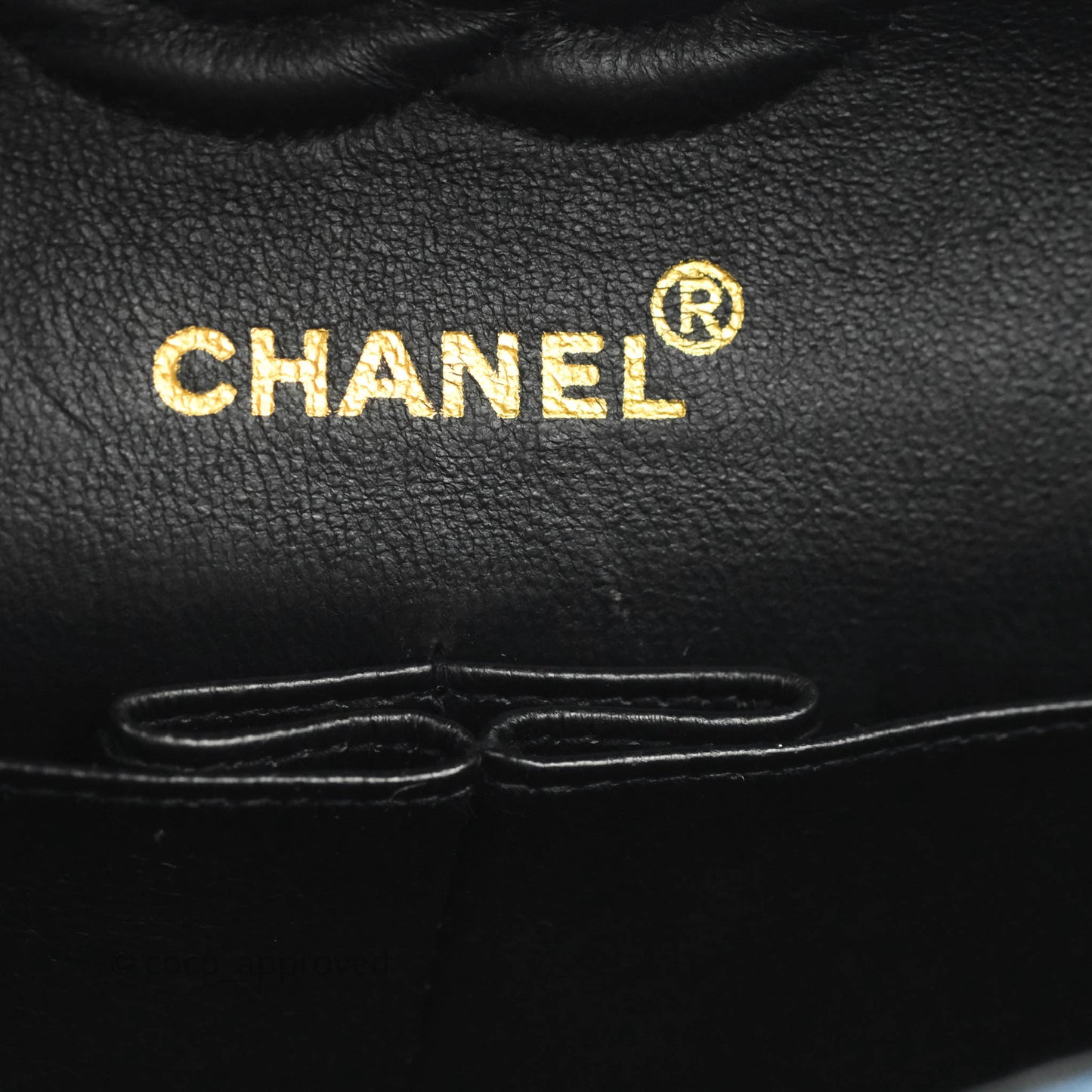 Chanel Vintage Classic Small S/M Flap Denim 24K Gold Hardware