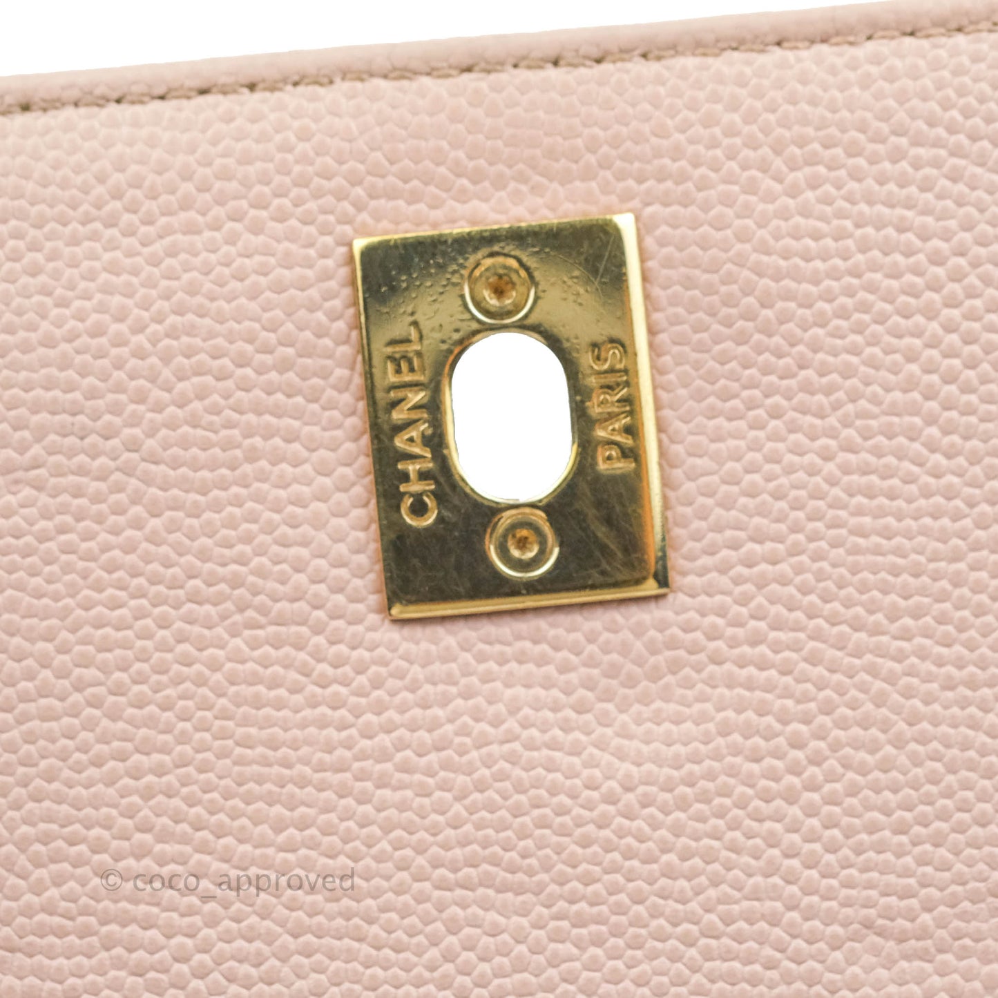 Chanel Quilted Medium Business Affinity Flap Pink Caviar Gold Hardware
