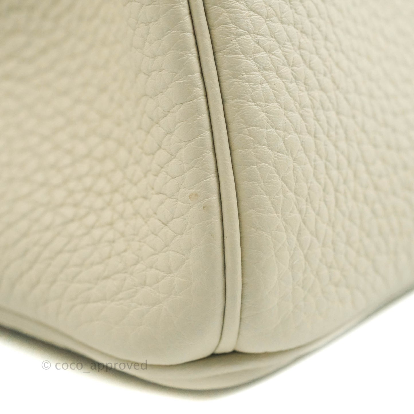 Hermès Birkin 30 Beton Clemence Palladium Hardware