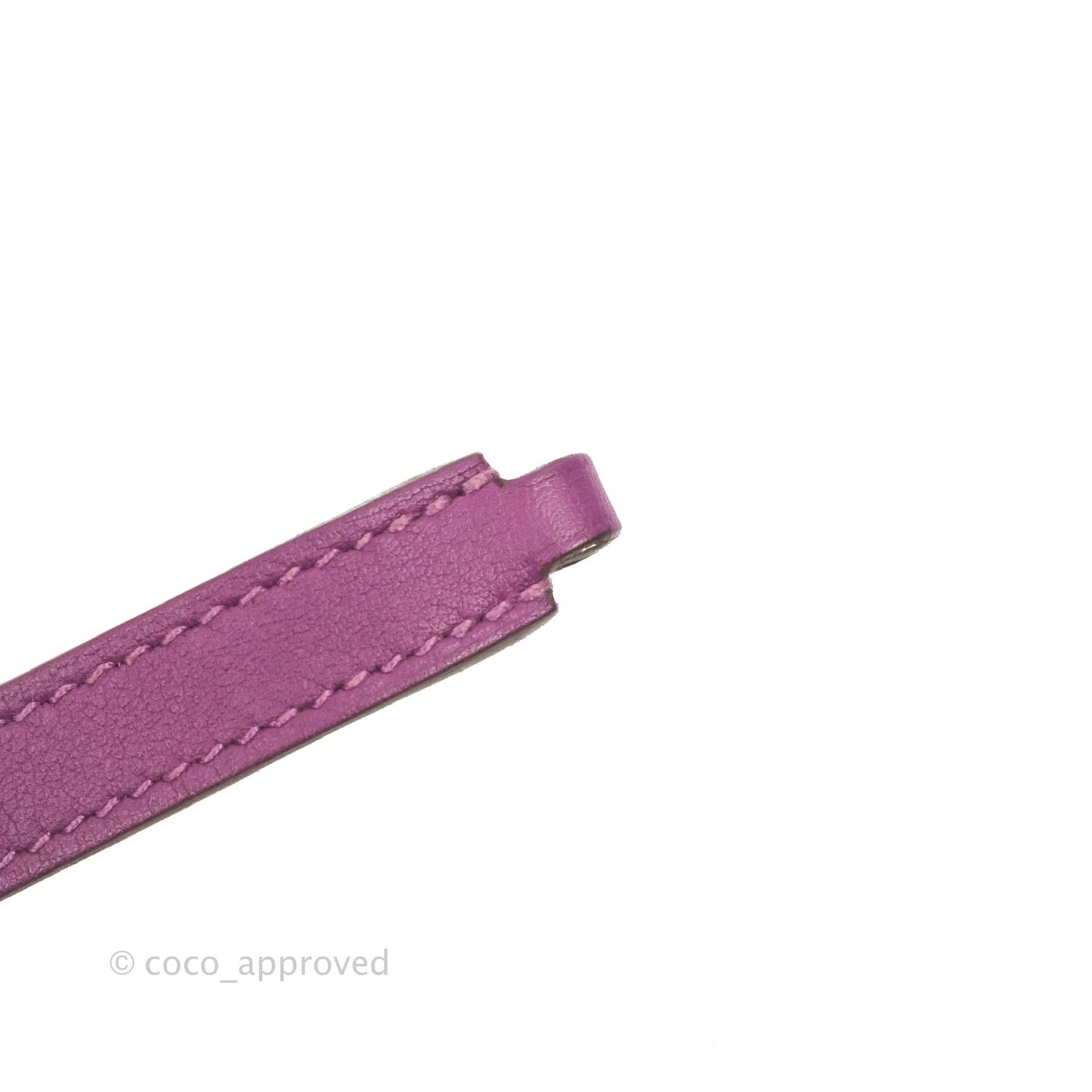 Hermès Rivale Double Tour Bracelet Purple Palladium Hardware