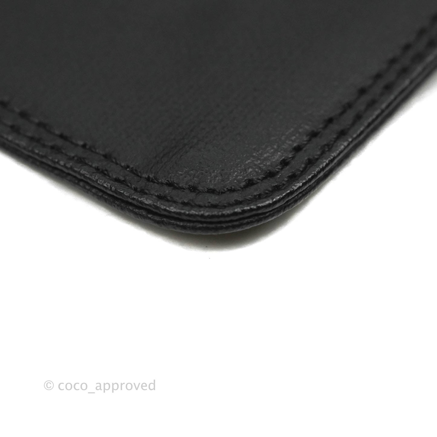 Chanel Quilted Large Paris Biarritz Tote Black Coated Canvas