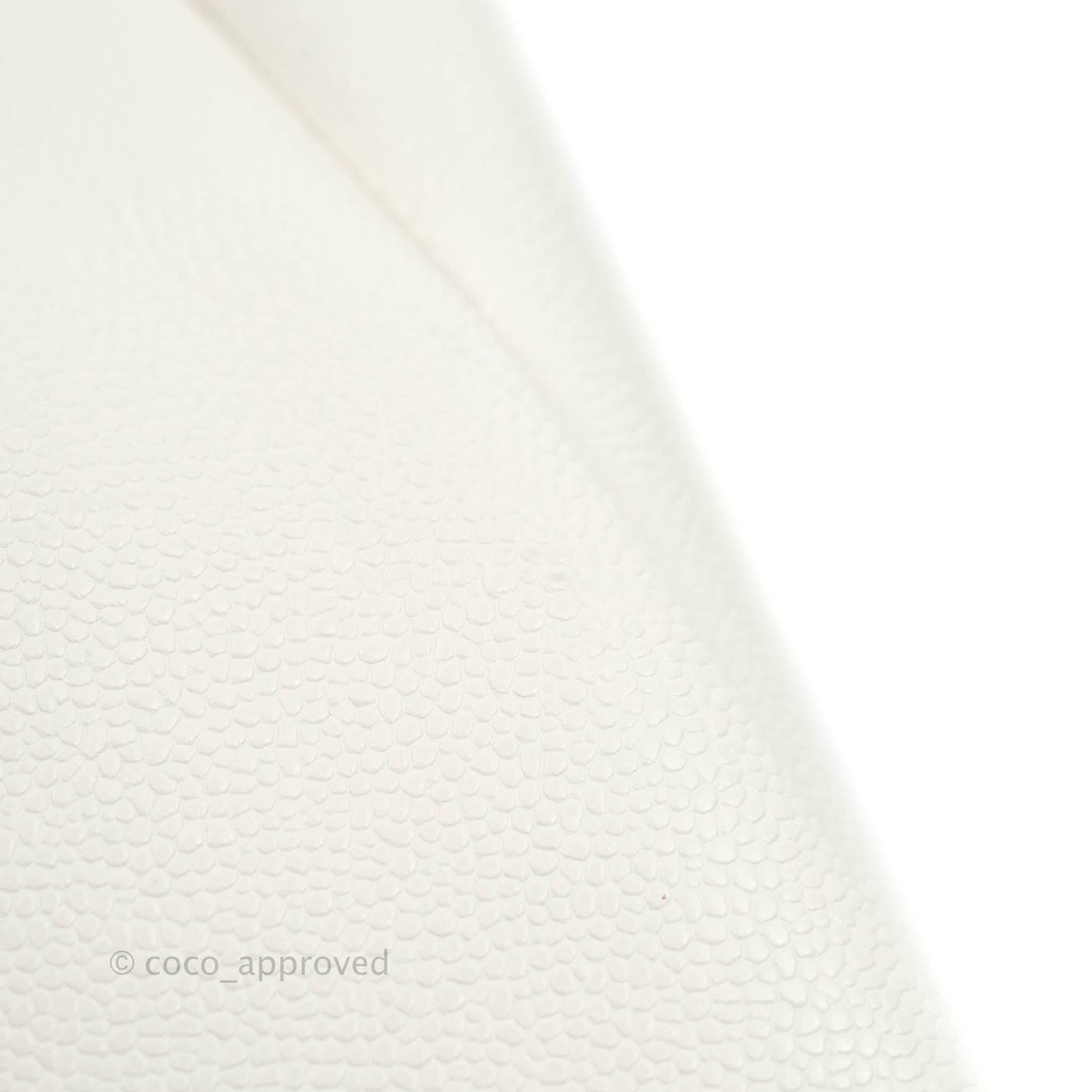 Chanel Business Affinity Drawstring Bucket Bag White Caviar Gold Hardware