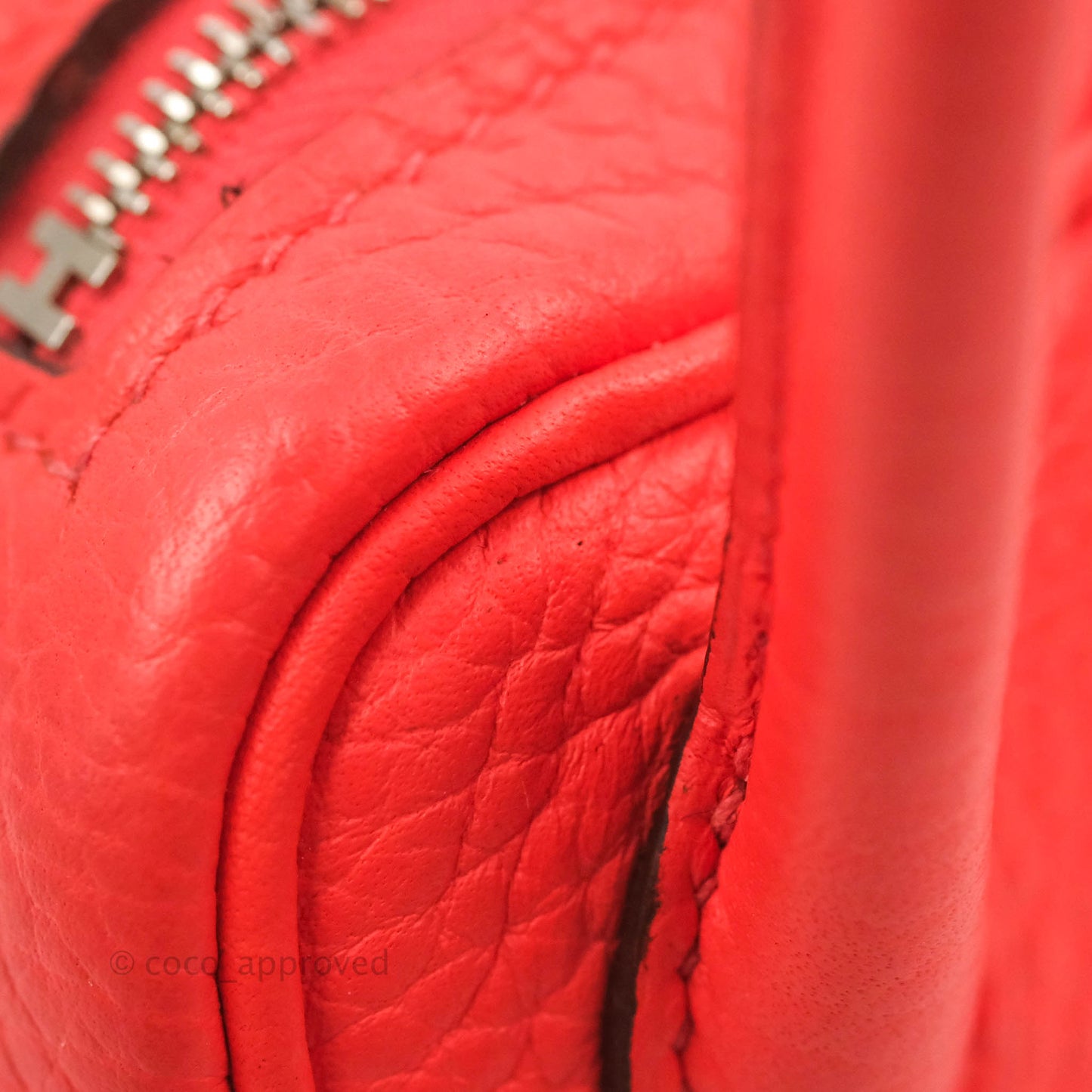 Hermès Mini Lindy 20 Taurillon Clemence Rose Texas Palladium Hardware