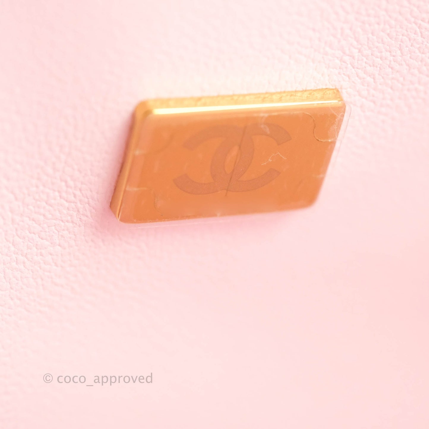 Chanel Classic M/L Medium Flap Quilted Pink Caviar Gold Hardware 22P