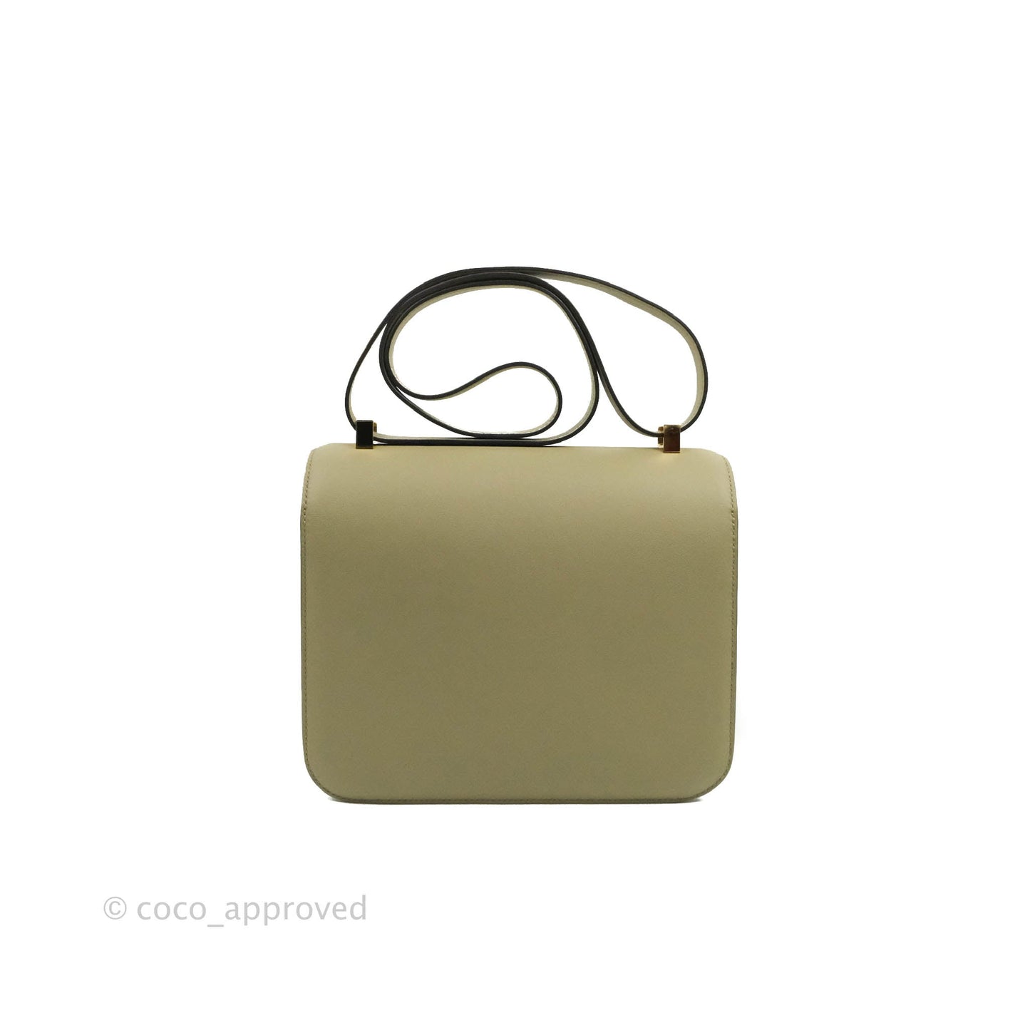 Hermès Constance III 24 Veau Swift Sauge Gold Hardware