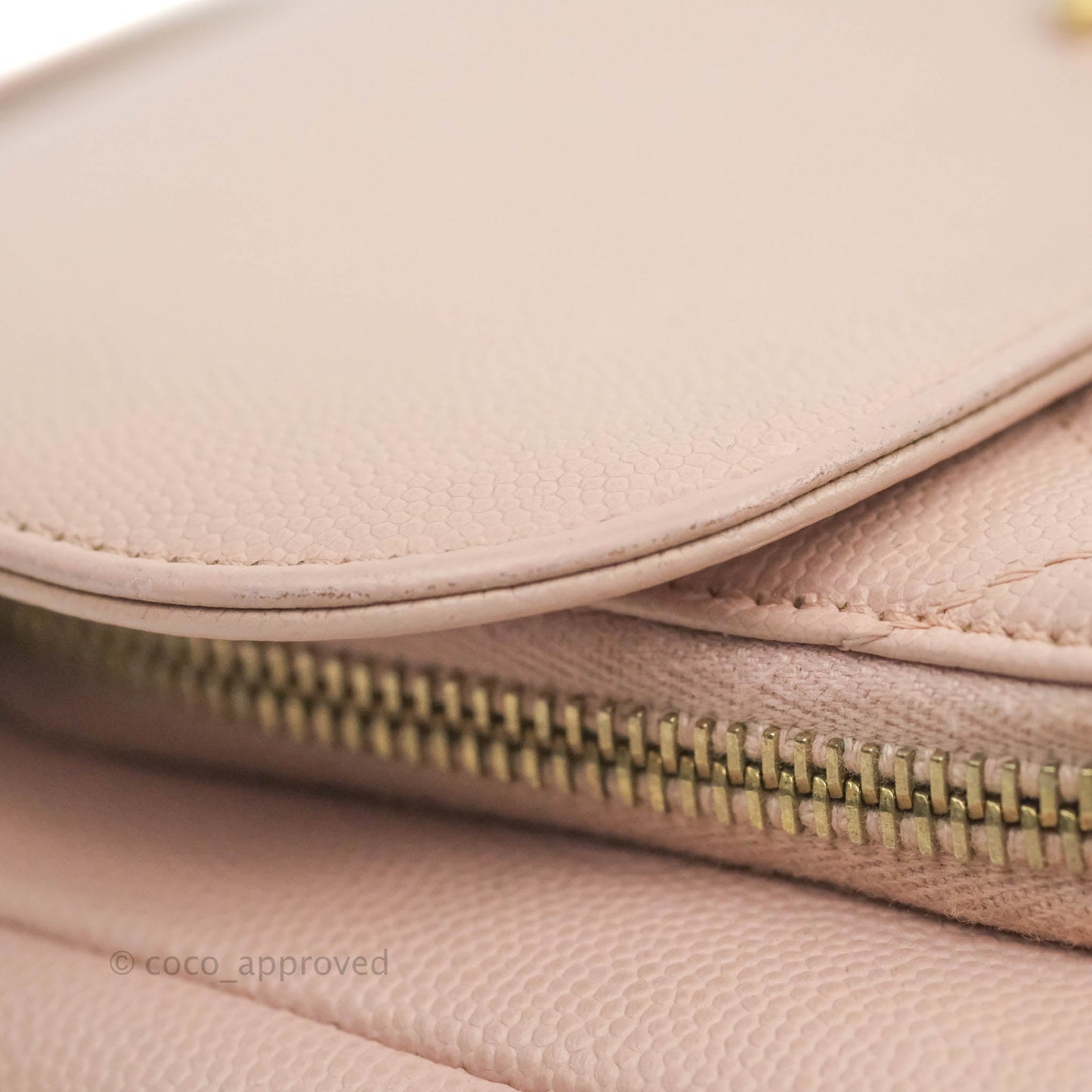 Chanel Quilted Medium Business Affinity Flap Pink Caviar Gold Hardware