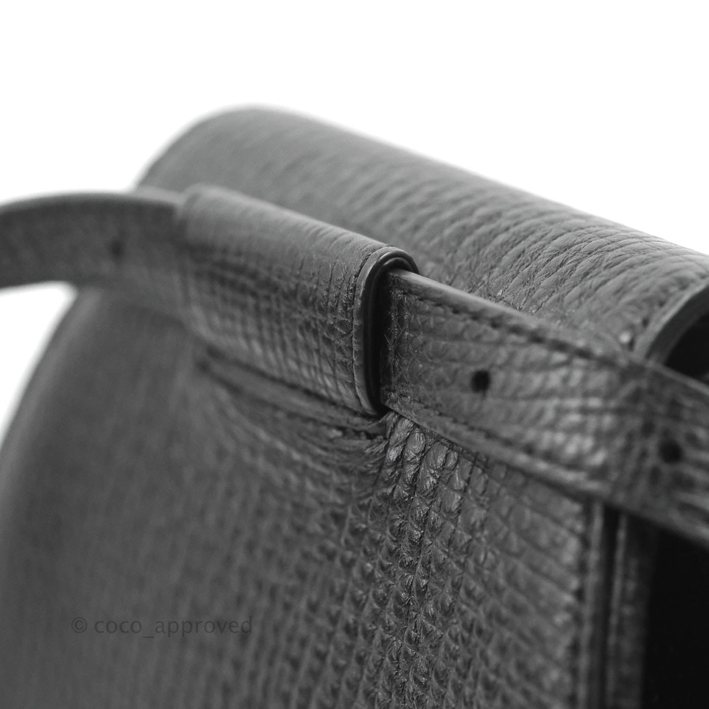 Bottega Veneta Palmellato Rounded Belt Bag Calfskin Black