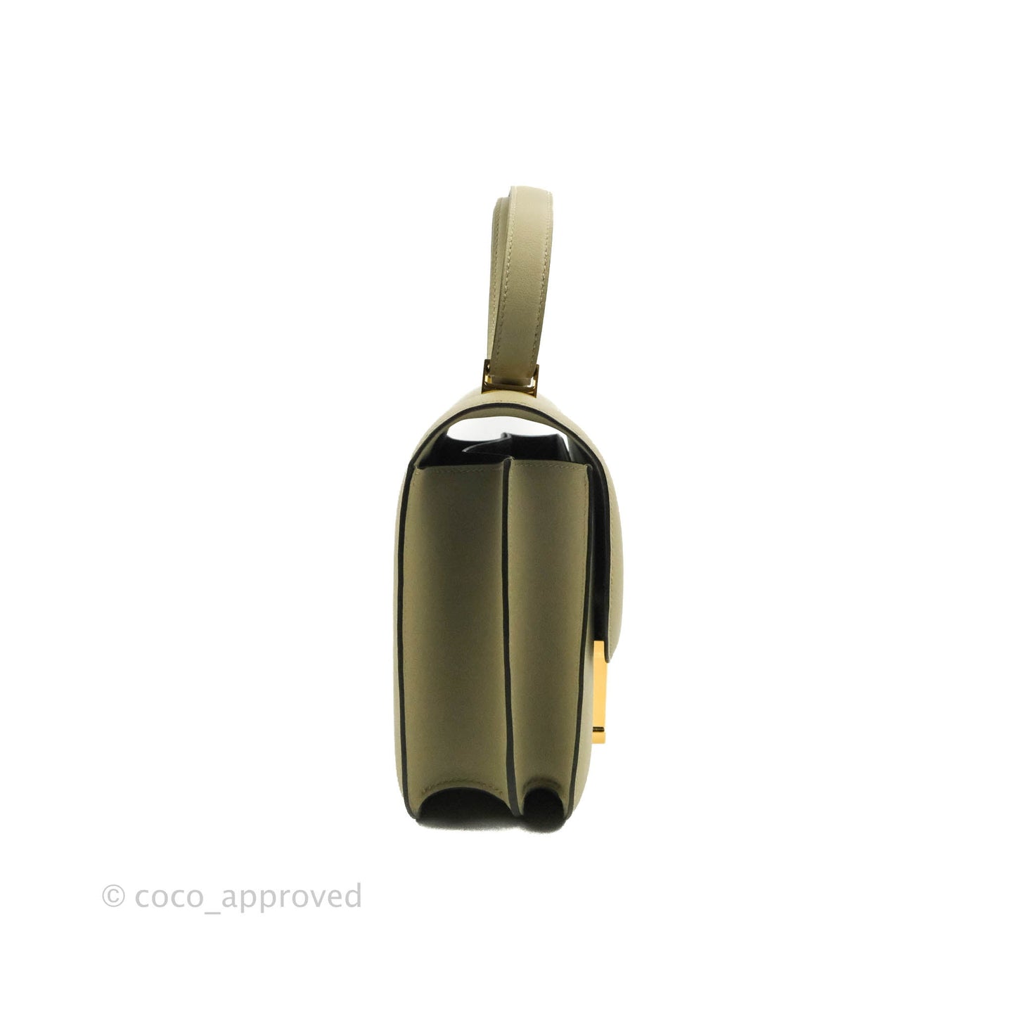 Hermès Constance III 24 Veau Swift Sauge Gold Hardware